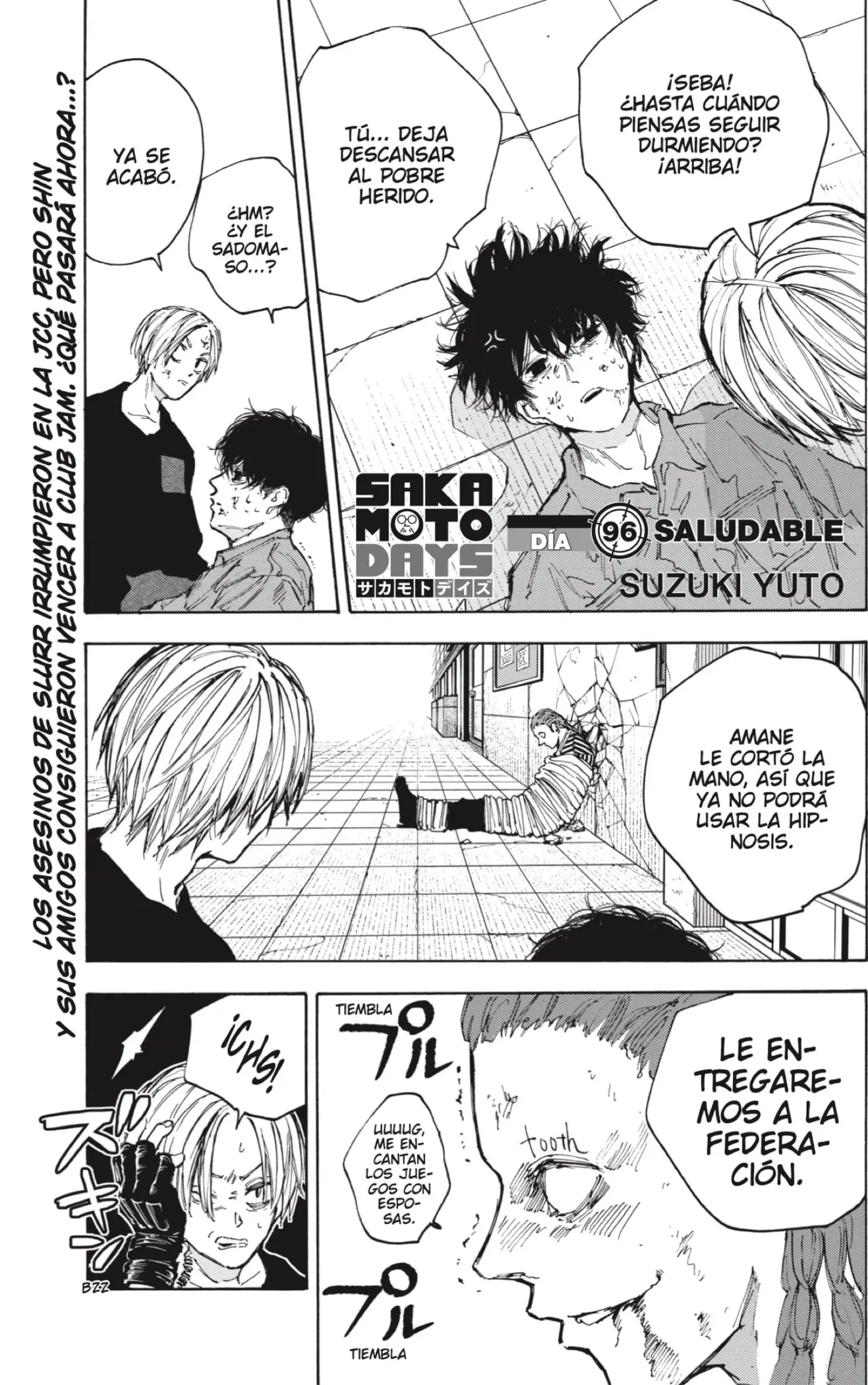 Sakamoto Days capítulo 96, página 1