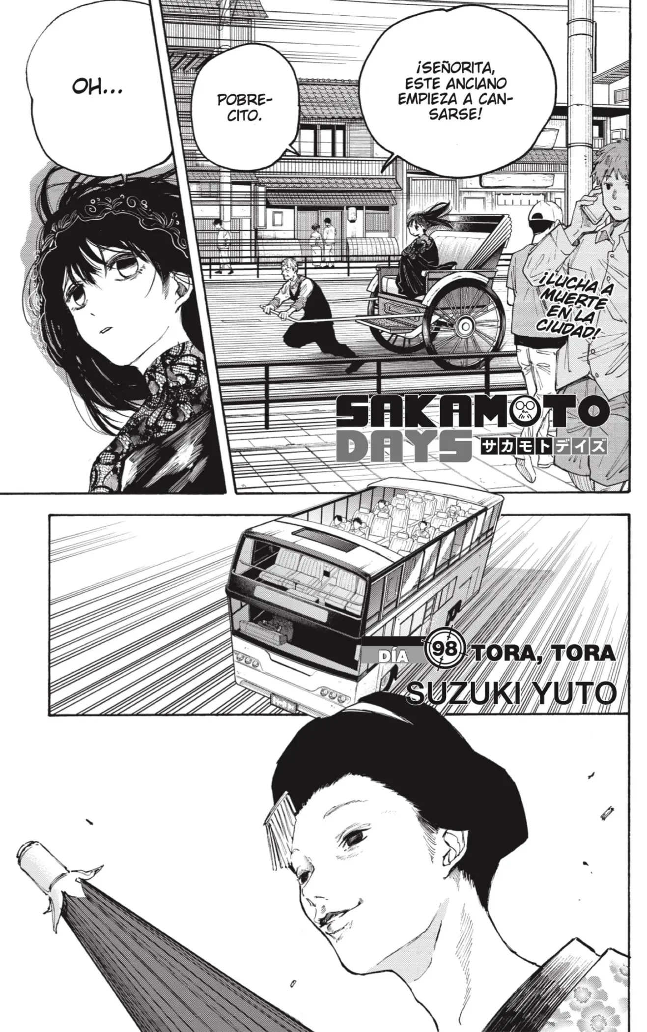 Sakamoto Days capítulo 98, página 1