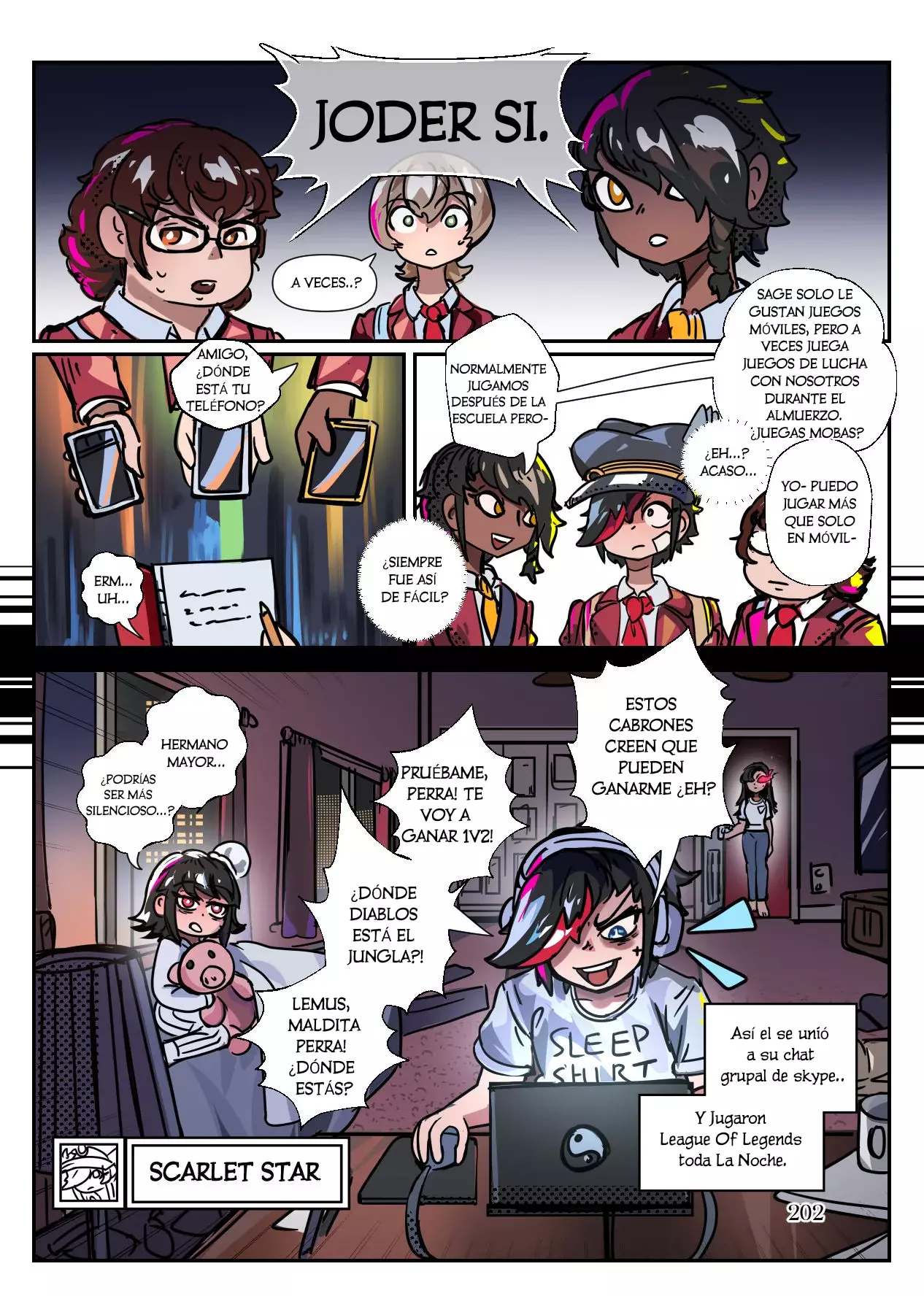 Scarlet Star capítulo 10, página 32