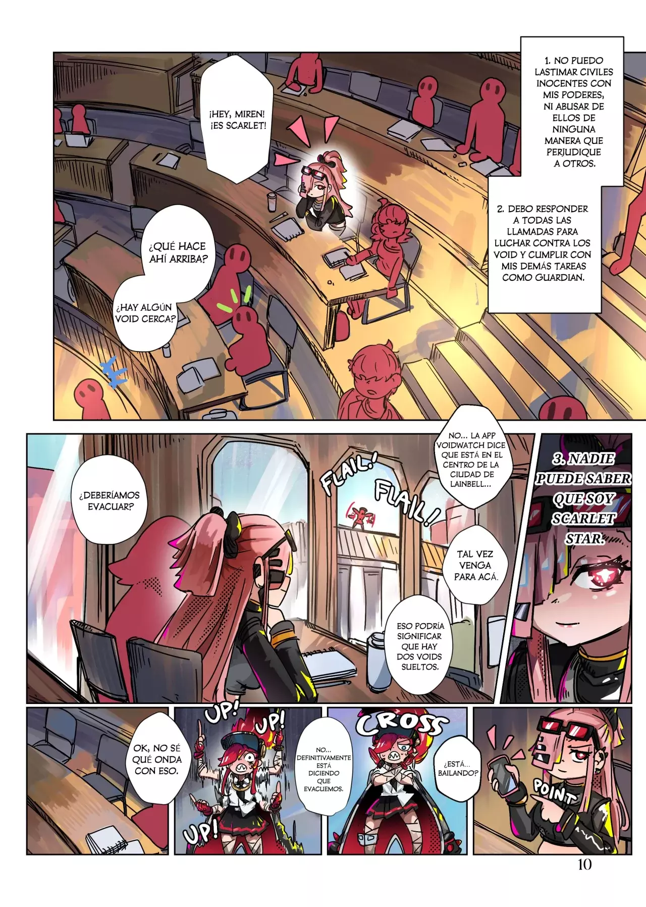 Scarlet Star capítulo 12, página 3