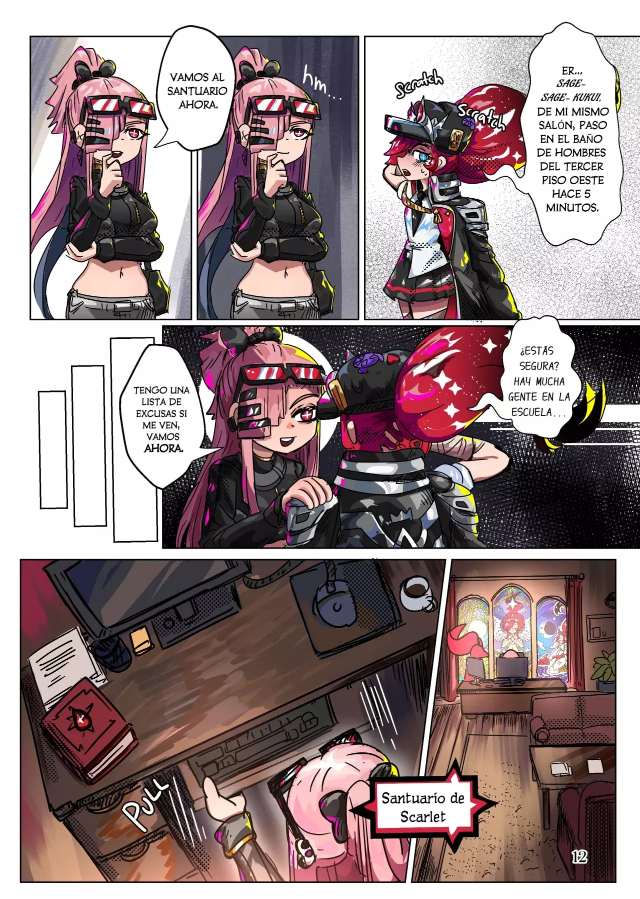 Scarlet Star capítulo 12, página 5