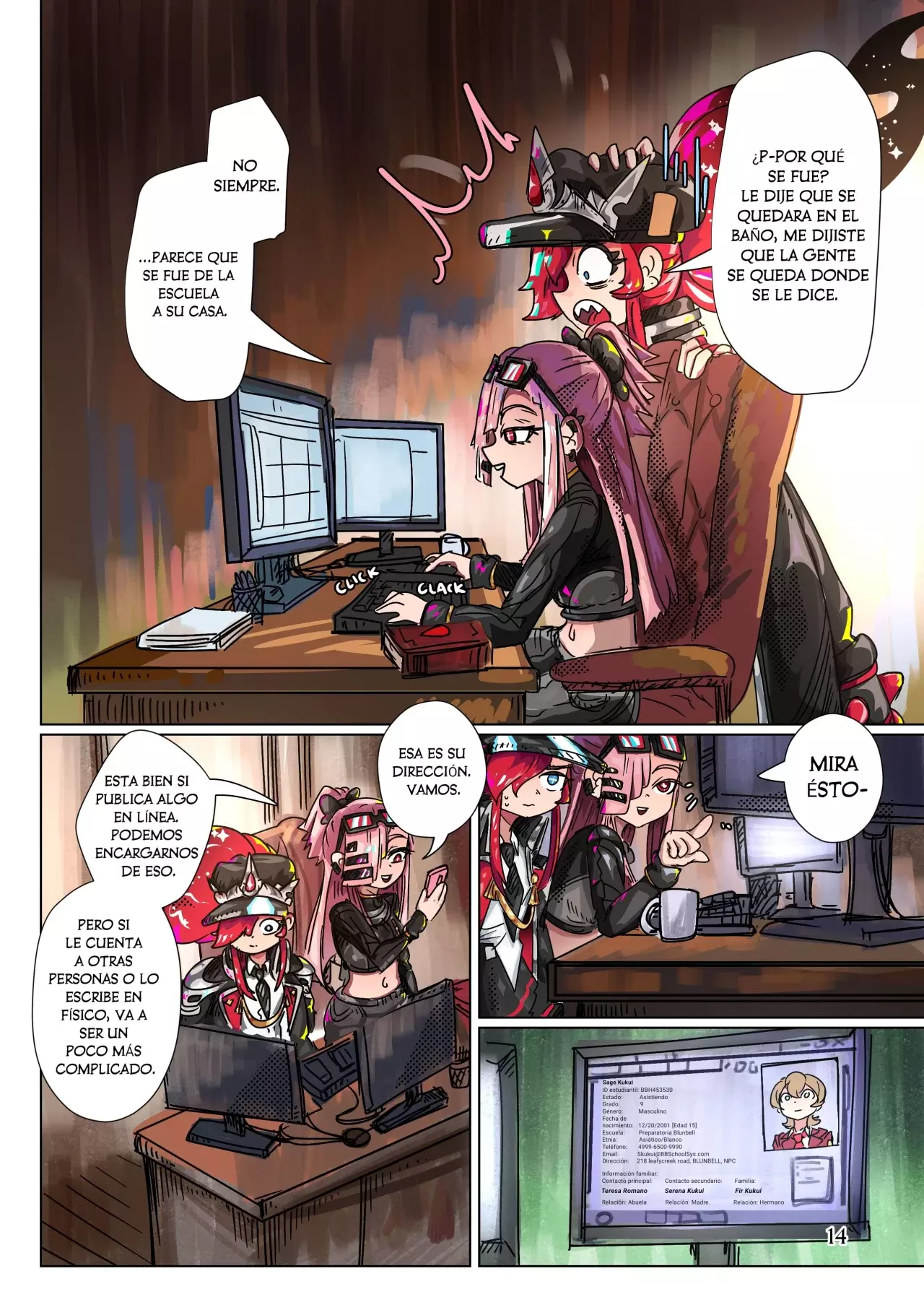 Scarlet Star capítulo 12, página 6