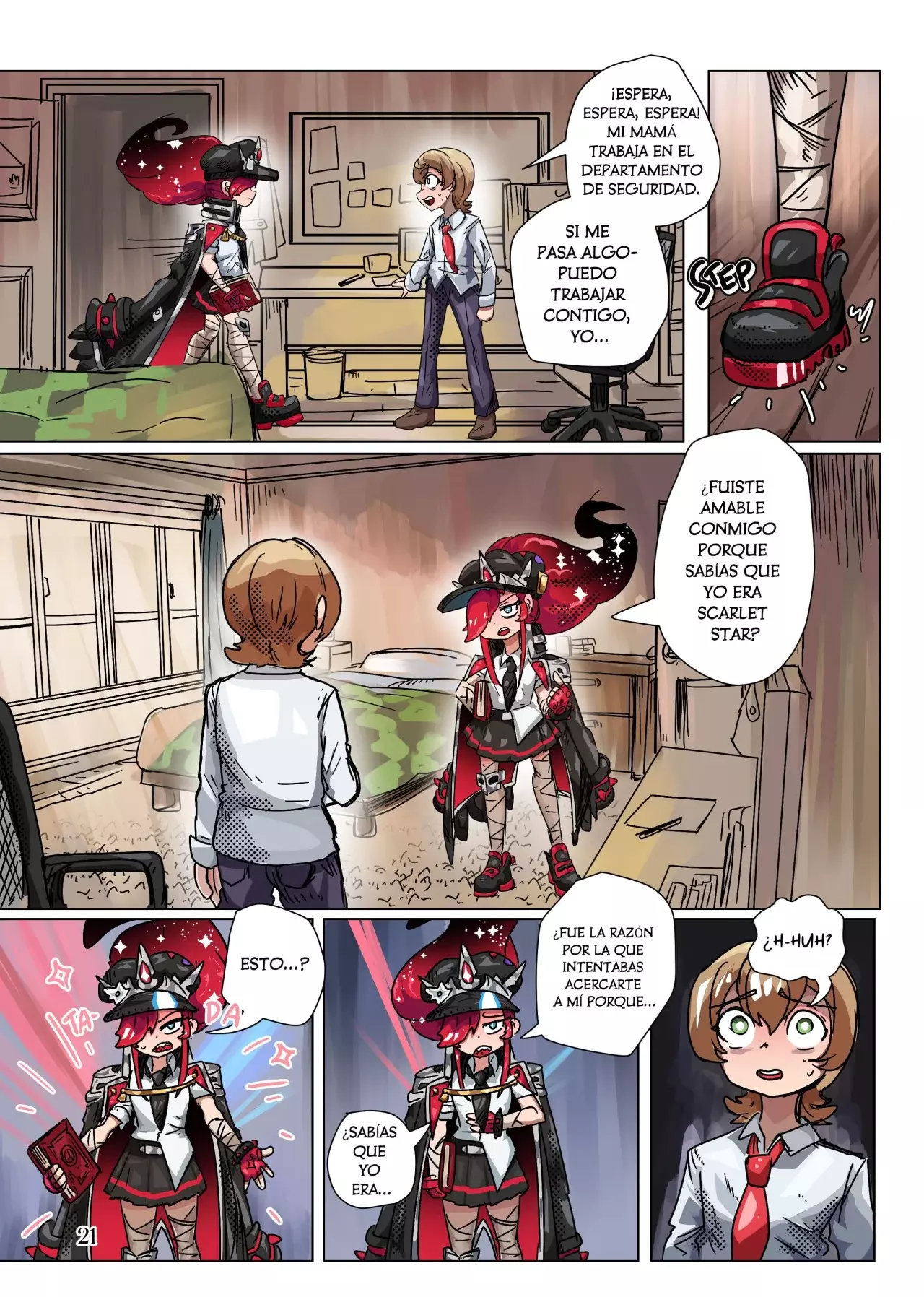 Scarlet Star capítulo 12, página 13