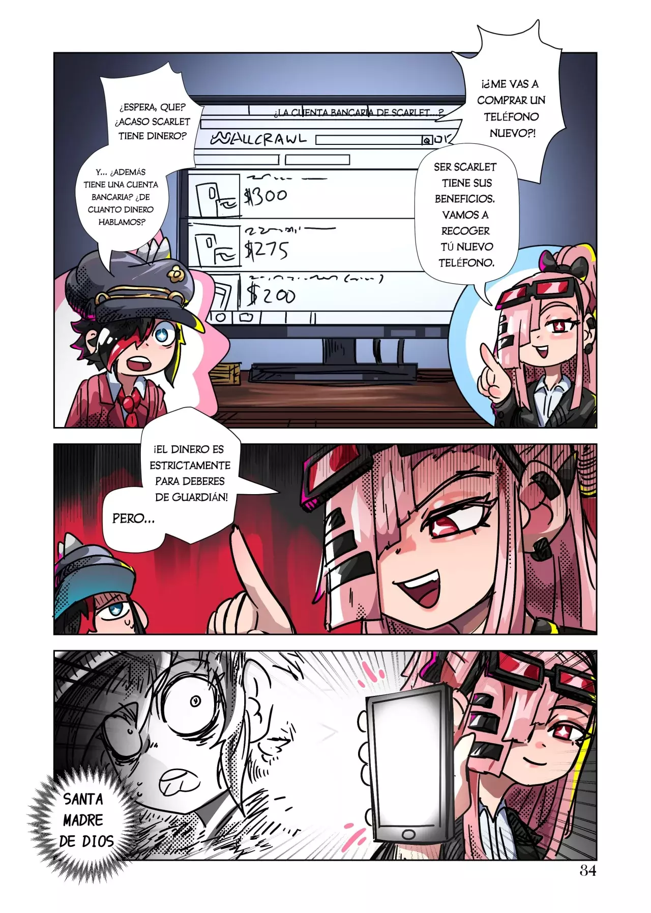 Scarlet Star capítulo 13, página 3