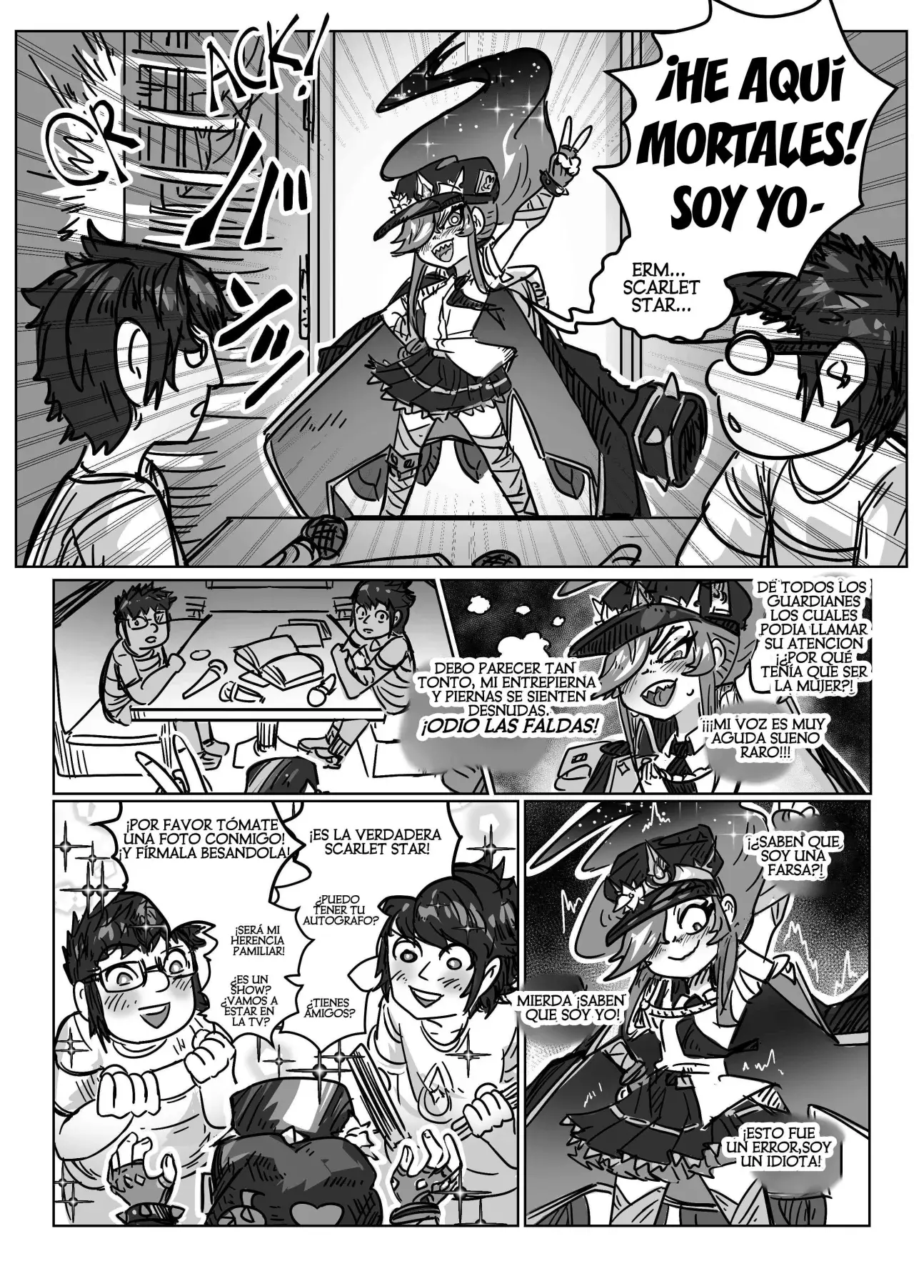 Scarlet Star capítulo 3, página 11