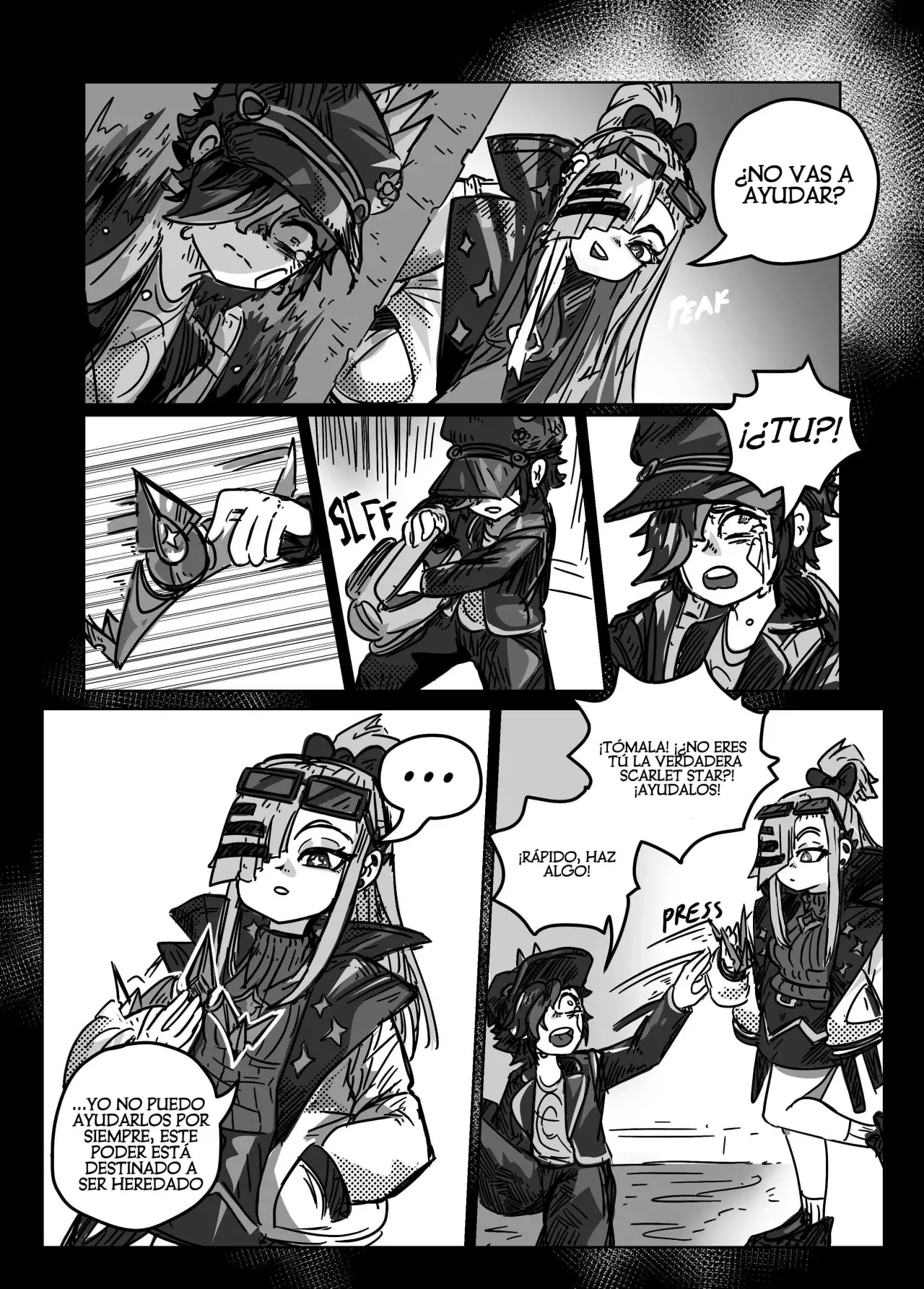 Scarlet Star capítulo 3, página 20