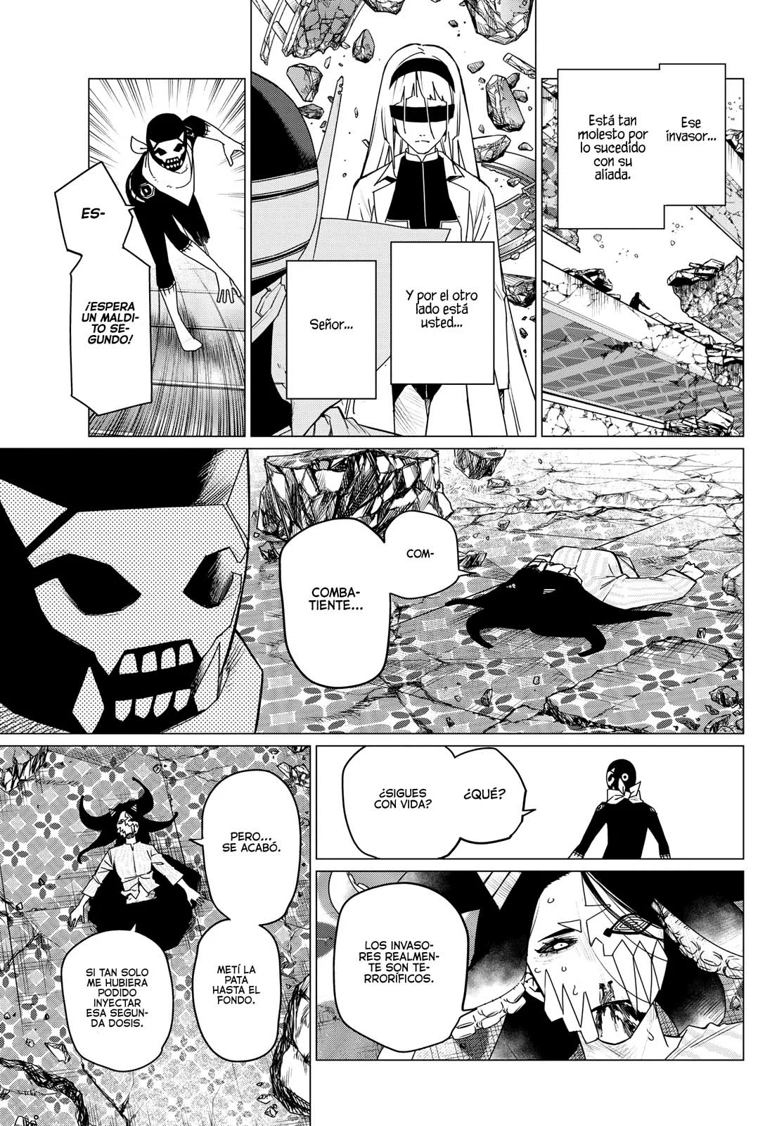 Sentai Daishikkaku capítulo 101, página 8
