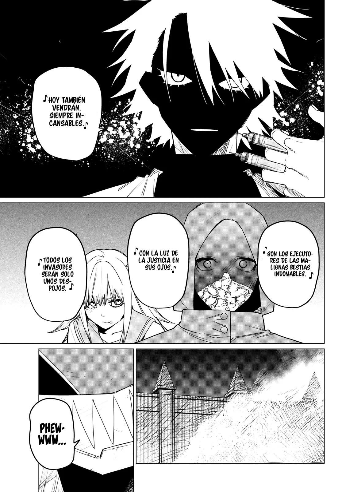Sentai Daishikkaku capítulo 101, página 14