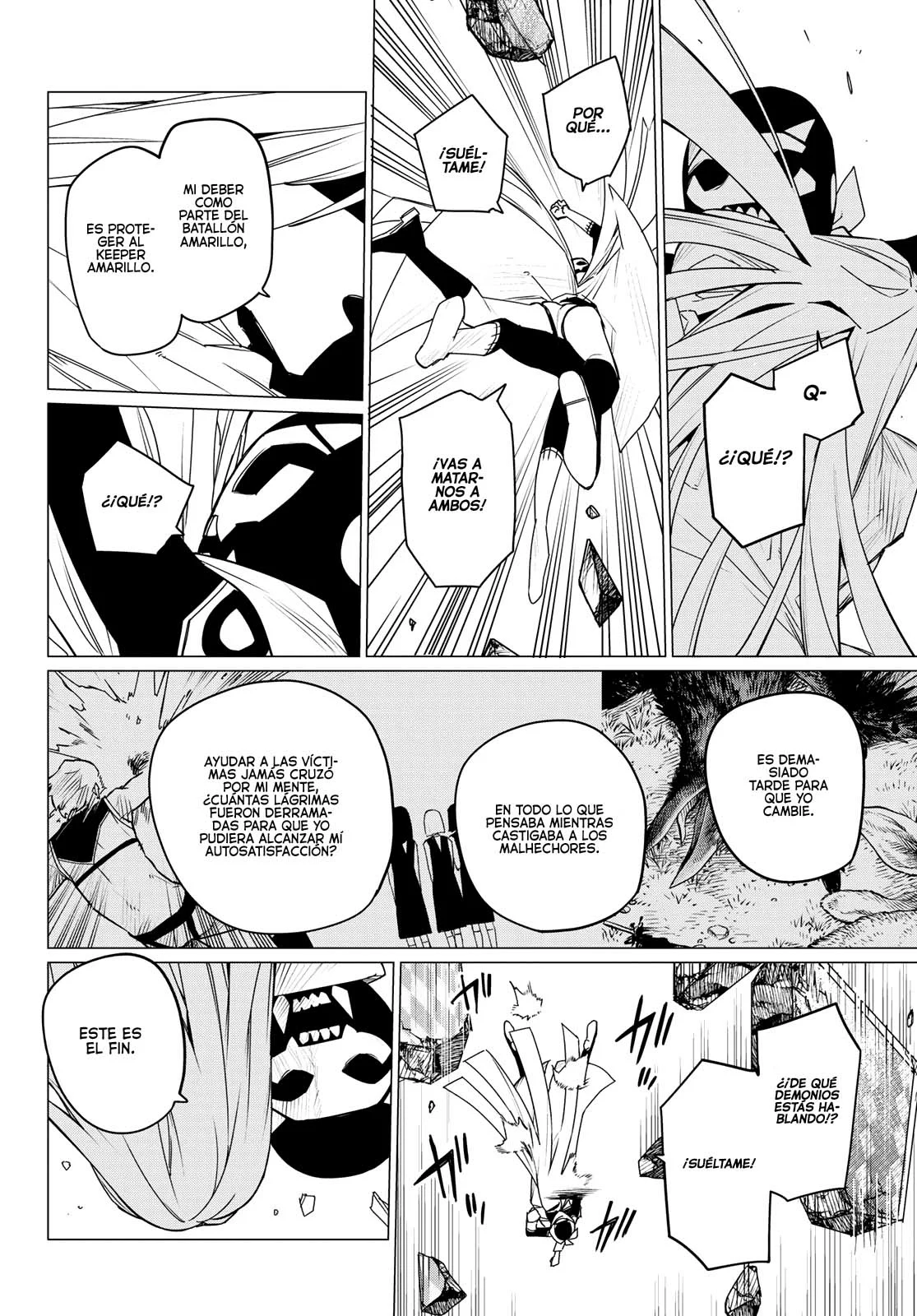 Sentai Daishikkaku capítulo 103, página 16