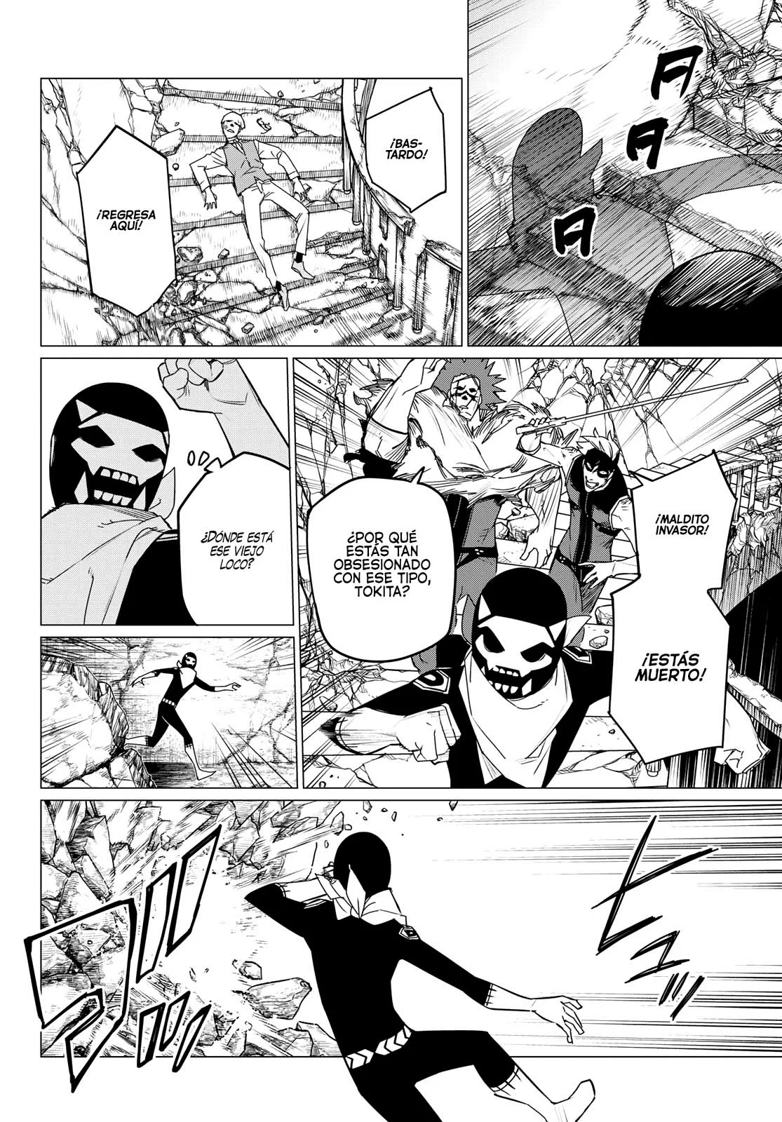 Sentai Daishikkaku capítulo 105, página 3