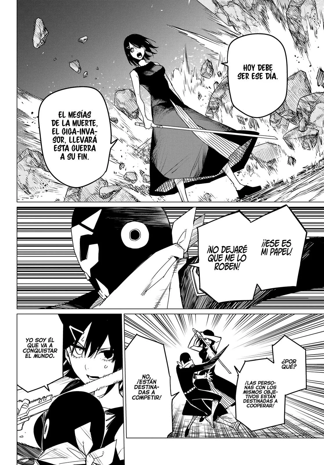 Sentai Daishikkaku capítulo 105, página 13