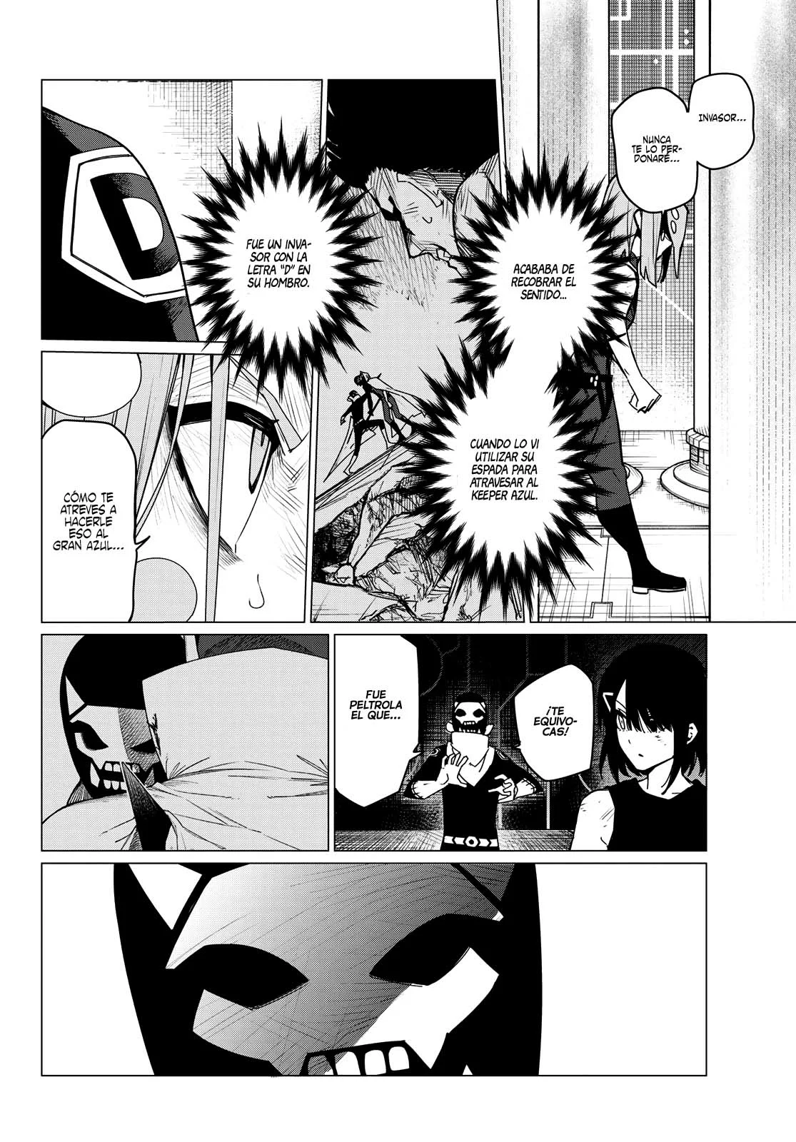 Sentai Daishikkaku capítulo 107, página 3