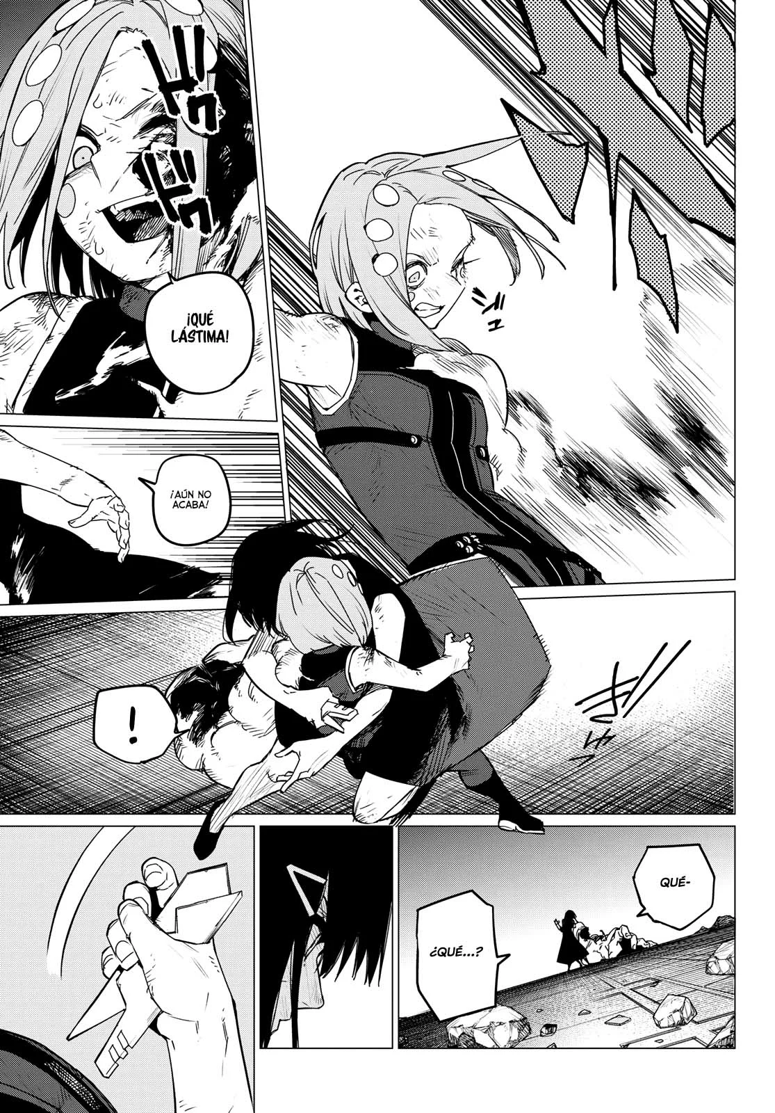 Sentai Daishikkaku capítulo 108, página 8