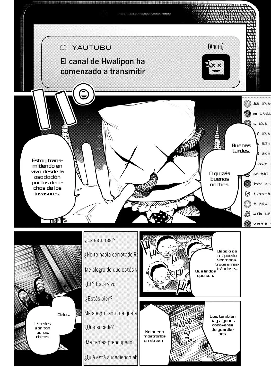 Sentai Daishikkaku capítulo 109, página 3