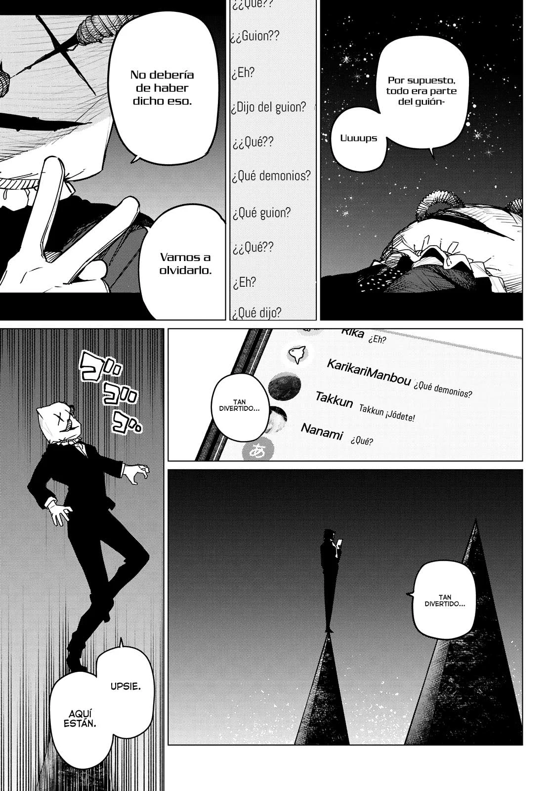 Sentai Daishikkaku capítulo 109, página 4