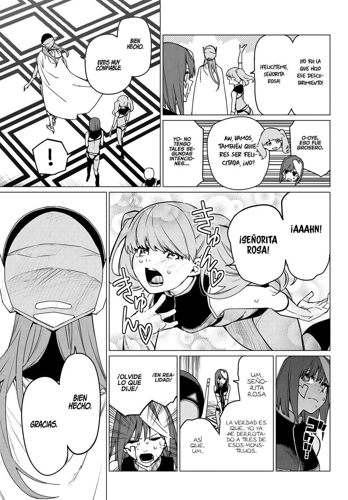 Sentai Daishikkaku capítulo 109, página 12