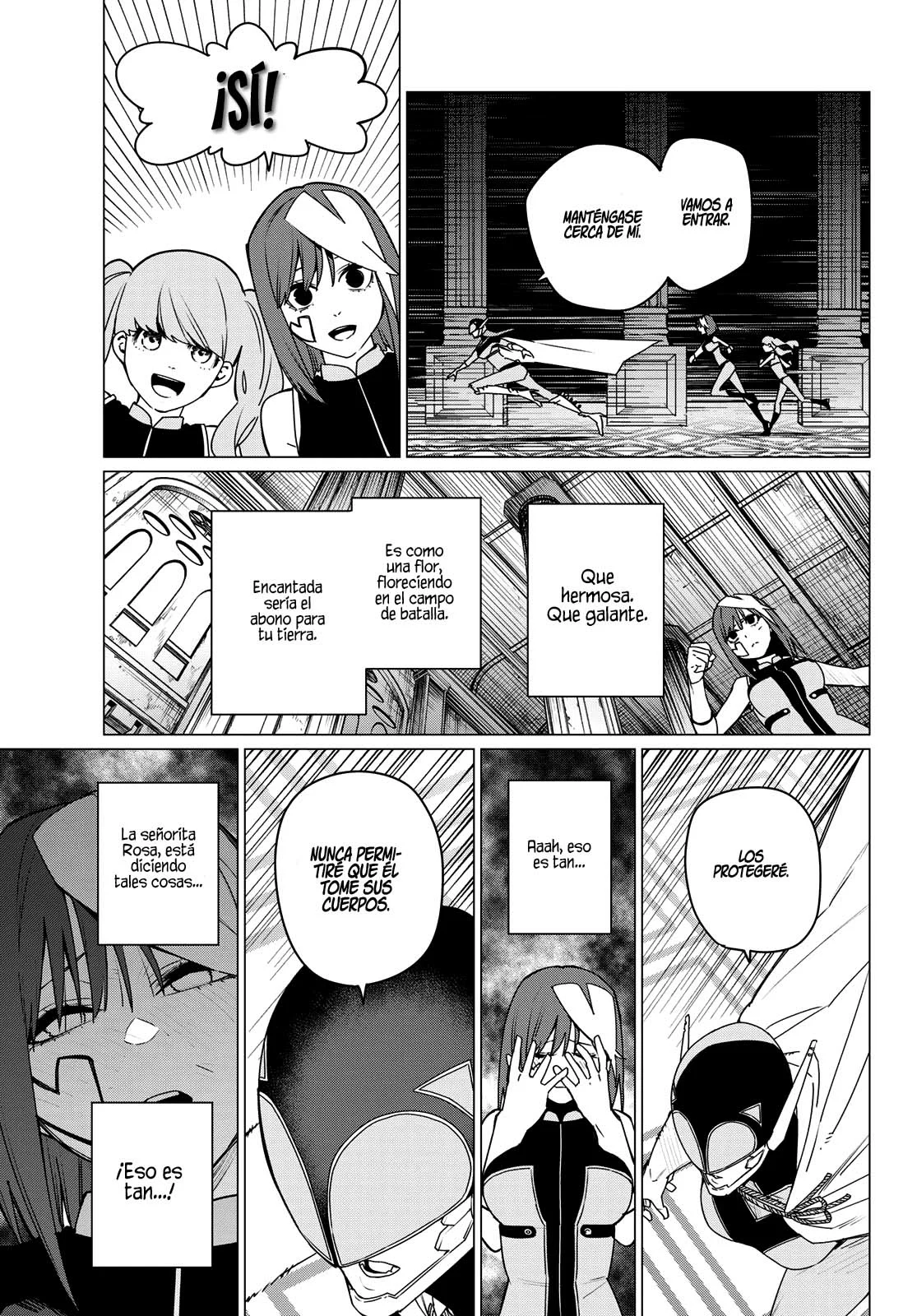 Sentai Daishikkaku capítulo 109, página 14