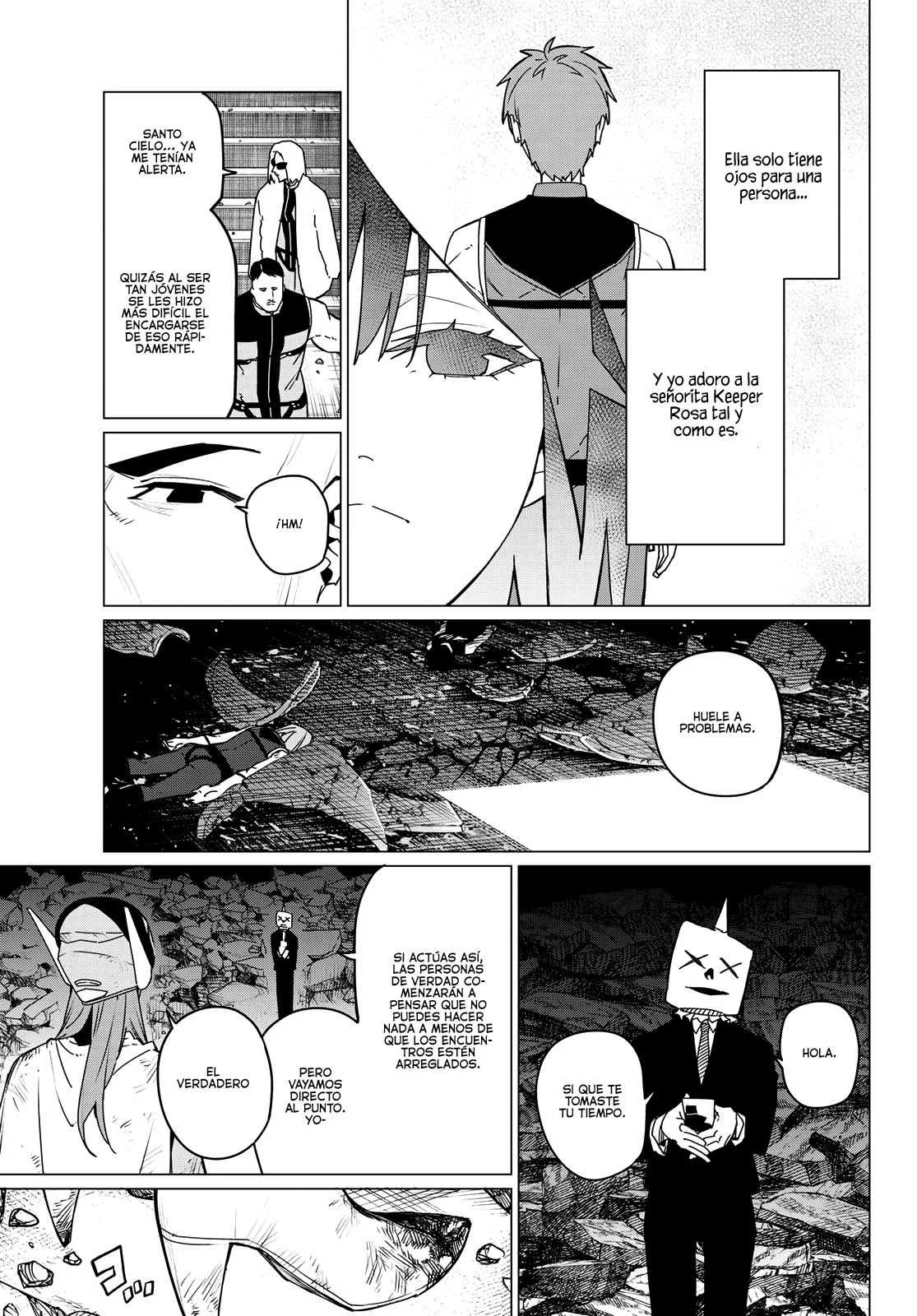 Sentai Daishikkaku capítulo 109, página 16