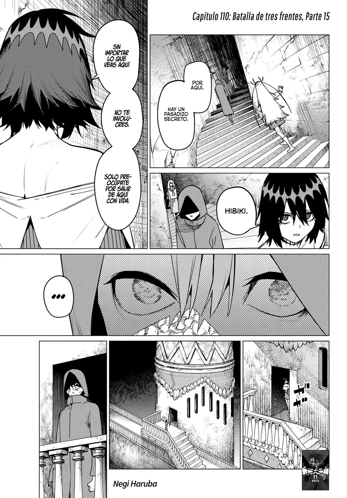 Sentai Daishikkaku capítulo 110, página 2