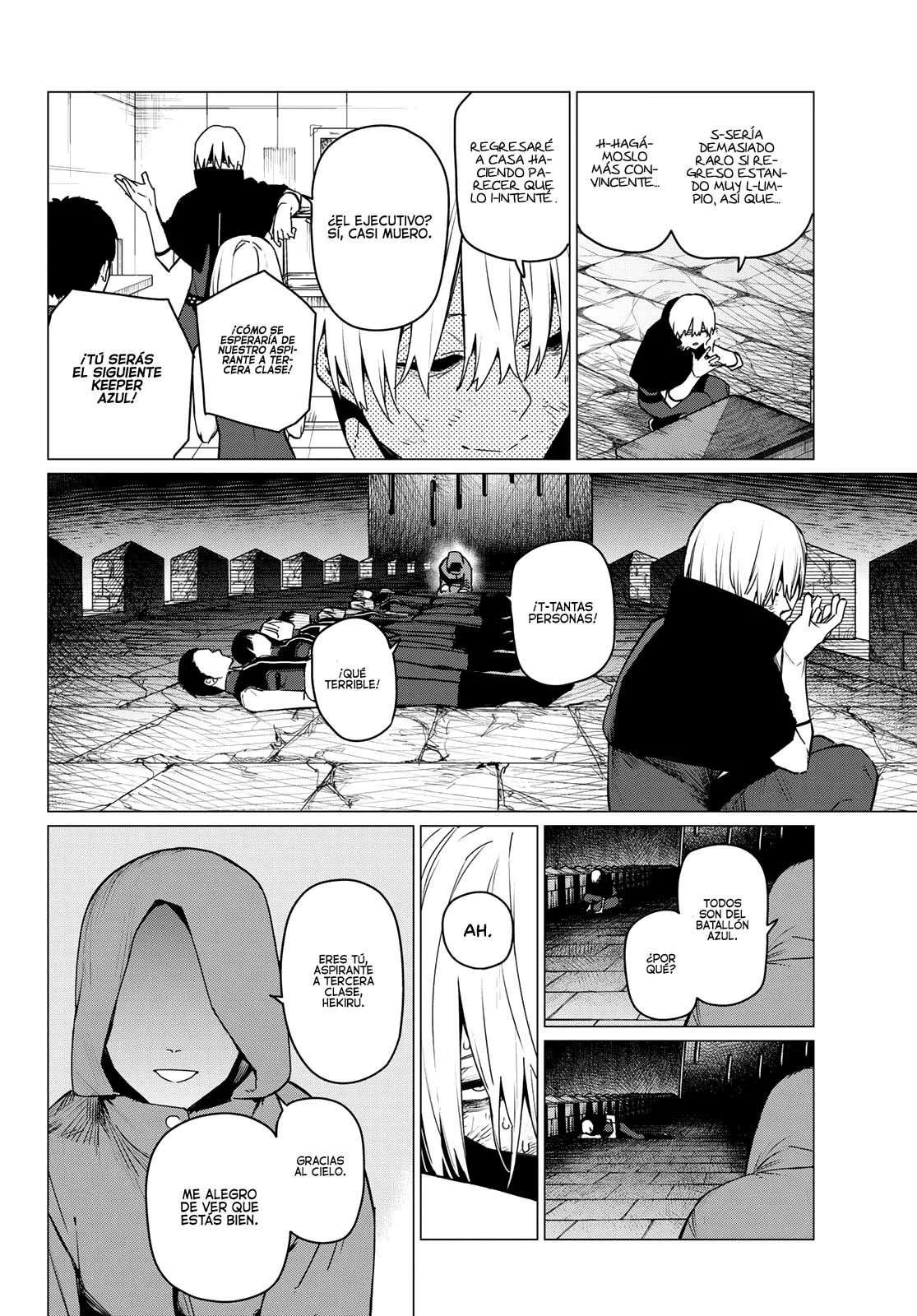 Sentai Daishikkaku capítulo 110, página 8