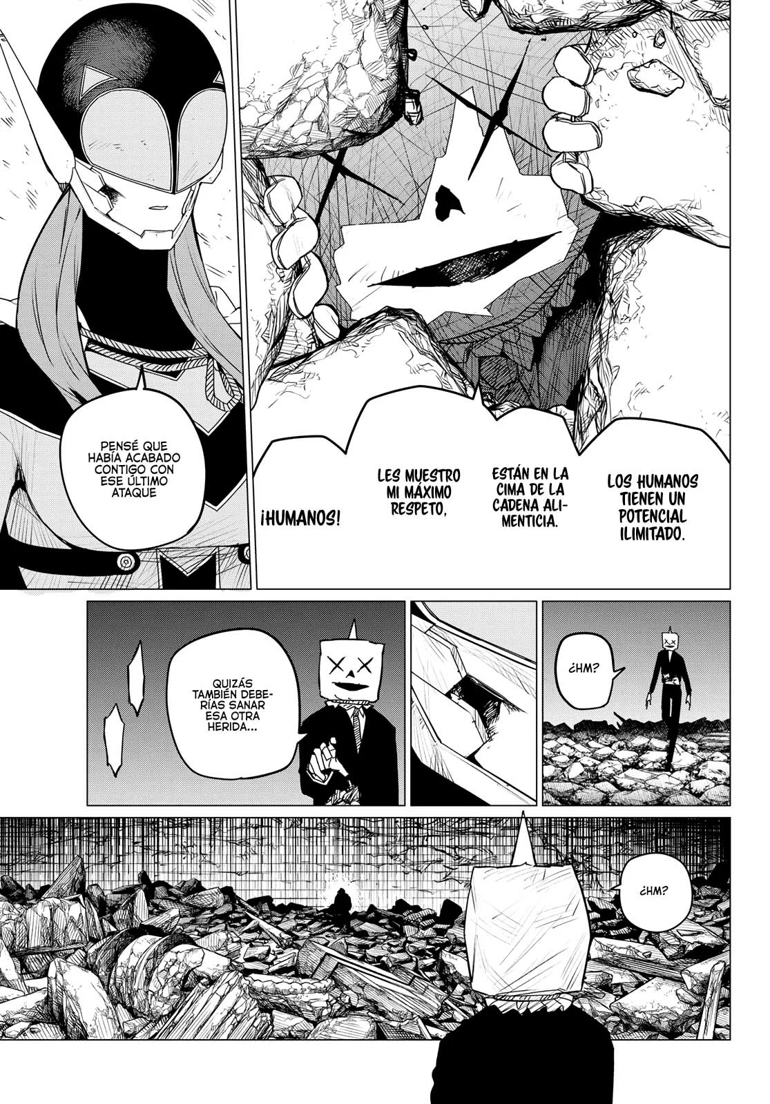 Sentai Daishikkaku capítulo 111, página 8