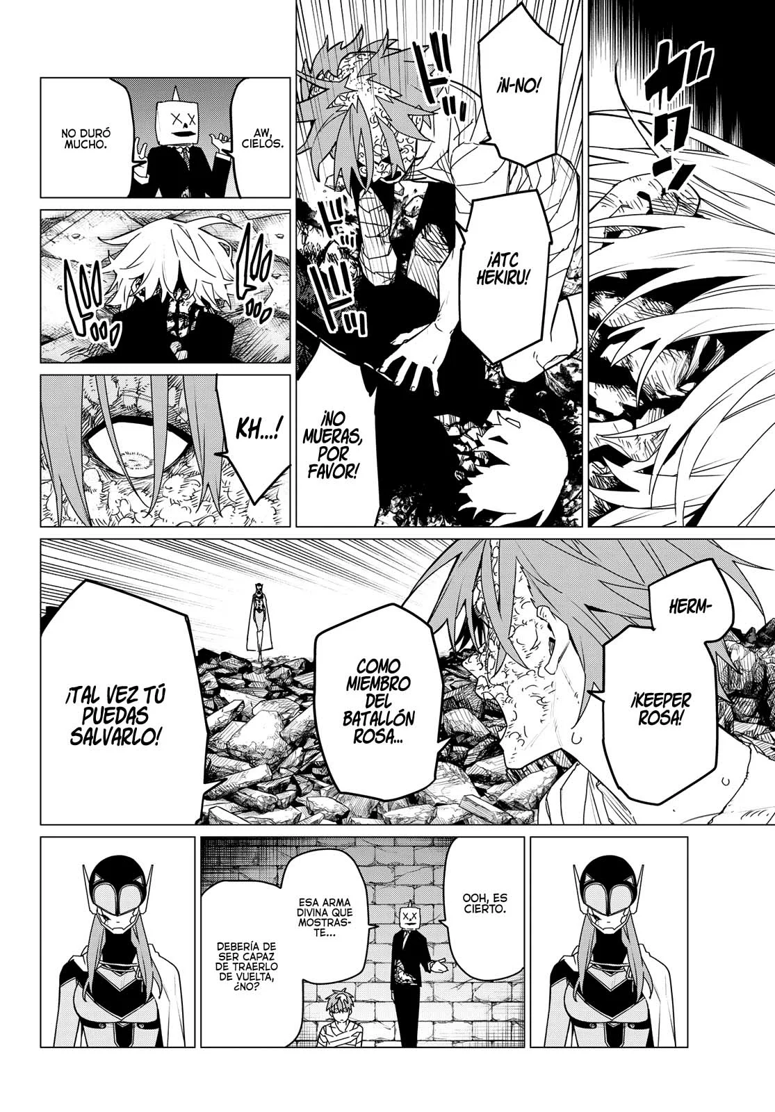 Sentai Daishikkaku capítulo 111, página 11