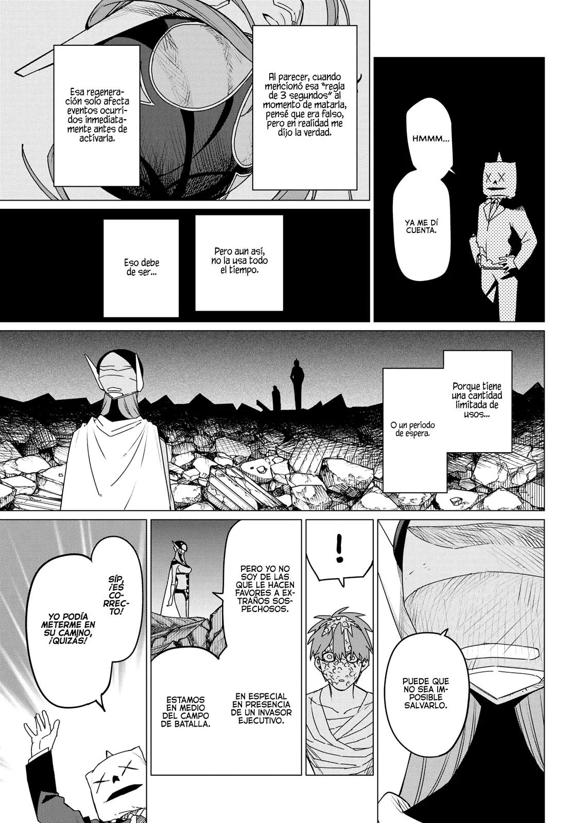 Sentai Daishikkaku capítulo 111, página 12