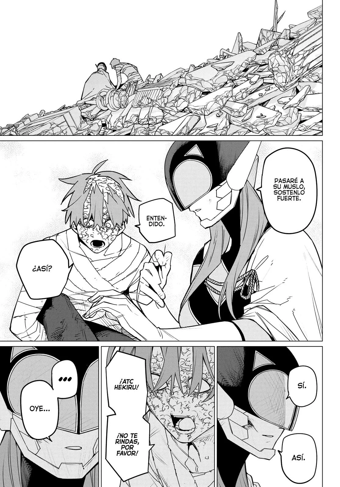 Sentai Daishikkaku capítulo 111, página 17