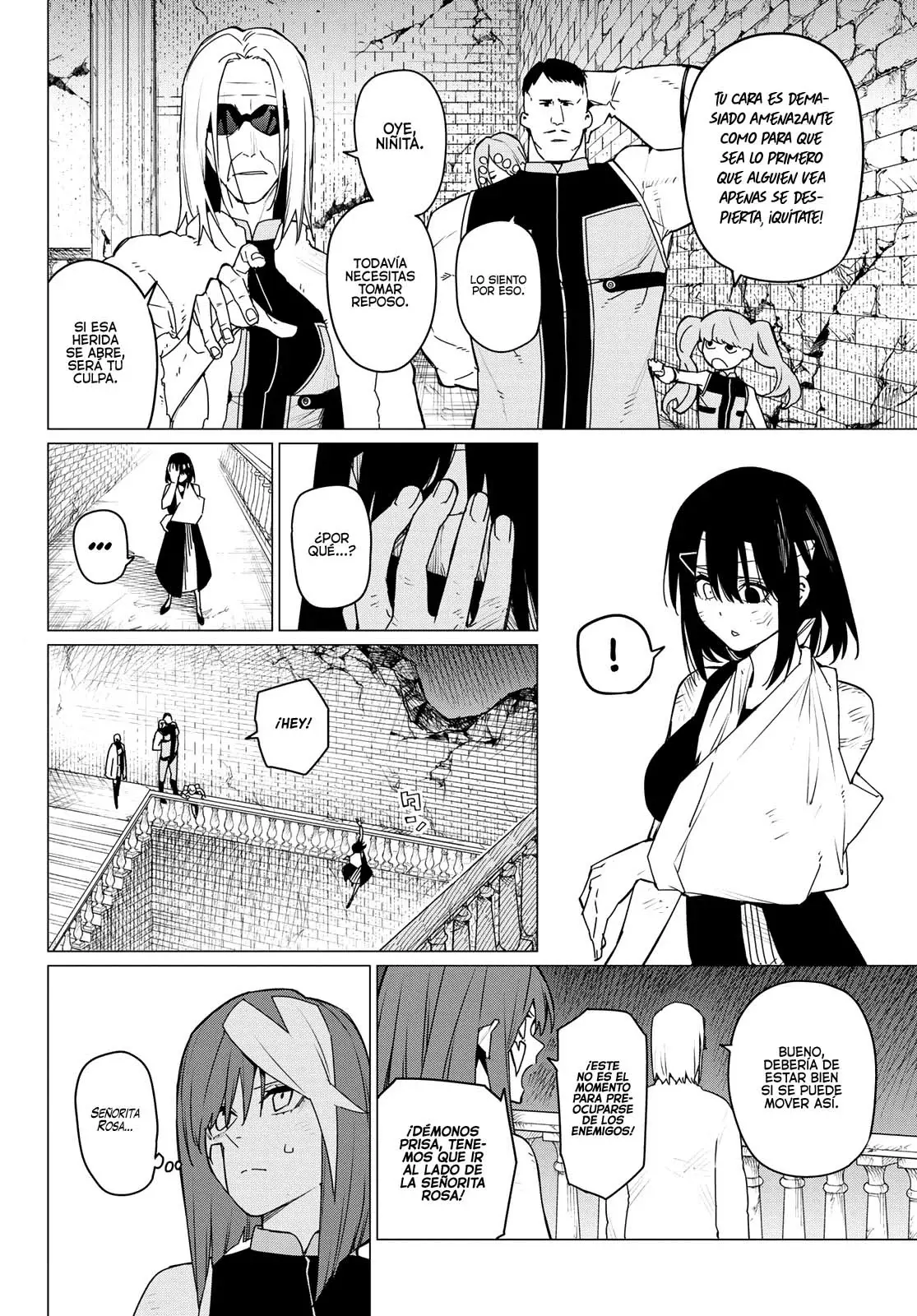 Sentai Daishikkaku capítulo 112, página 3