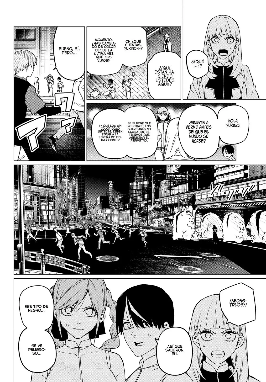 Sentai Daishikkaku capítulo 113, página 3