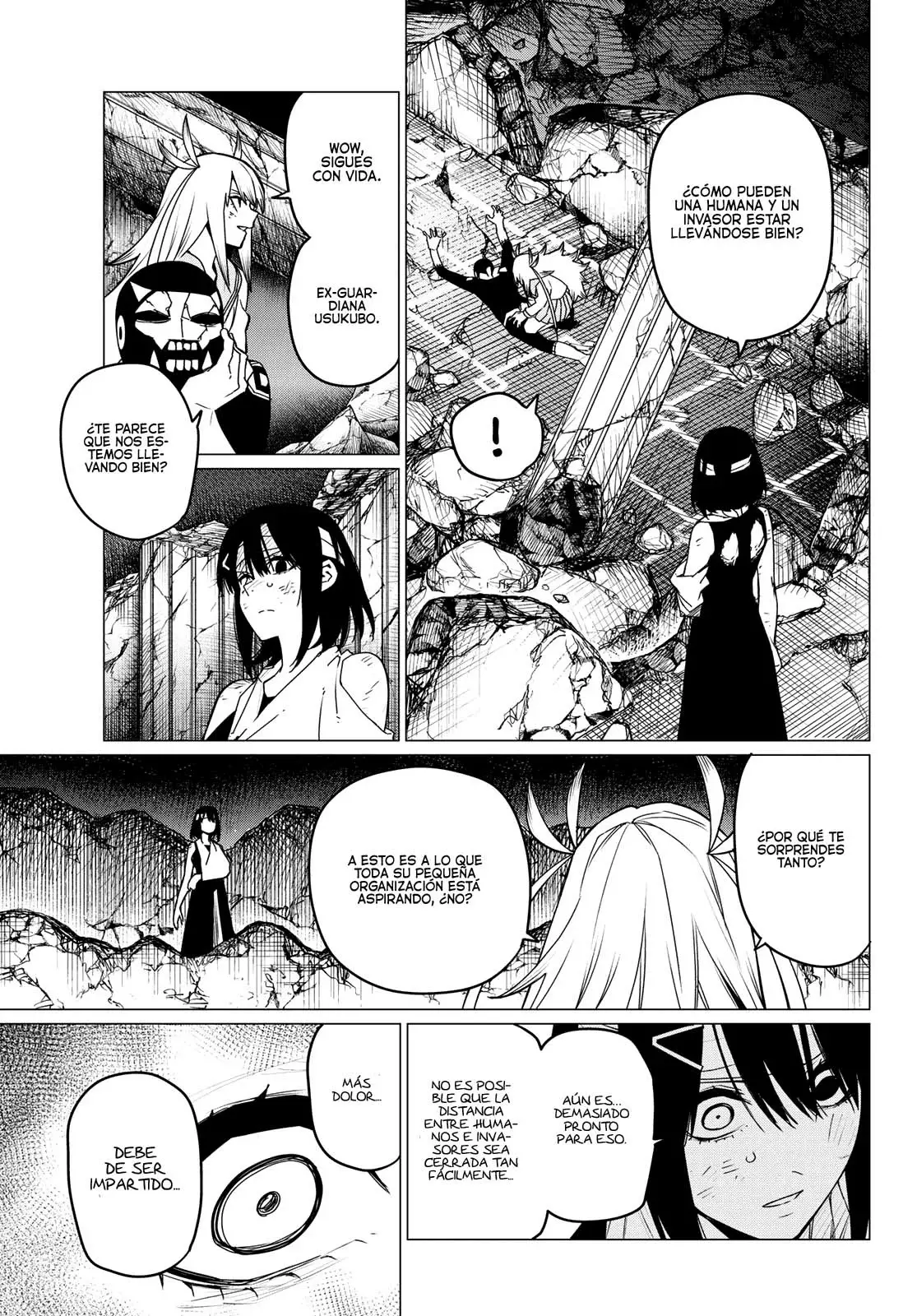 Sentai Daishikkaku capítulo 115, página 8