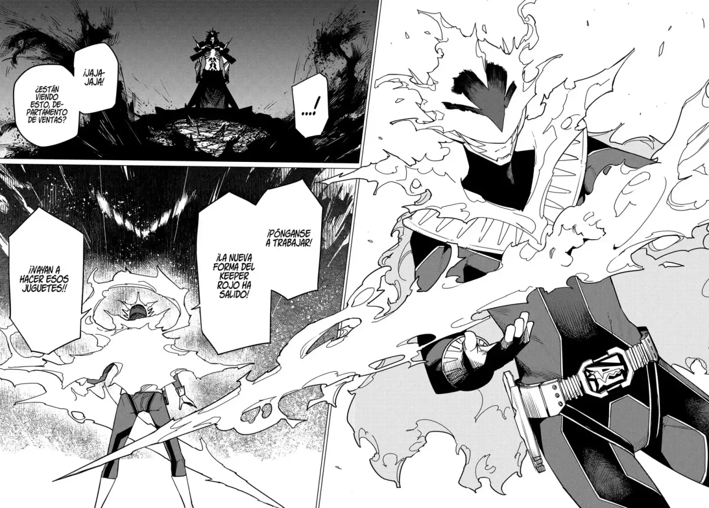 Sentai Daishikkaku capítulo 116, página 14