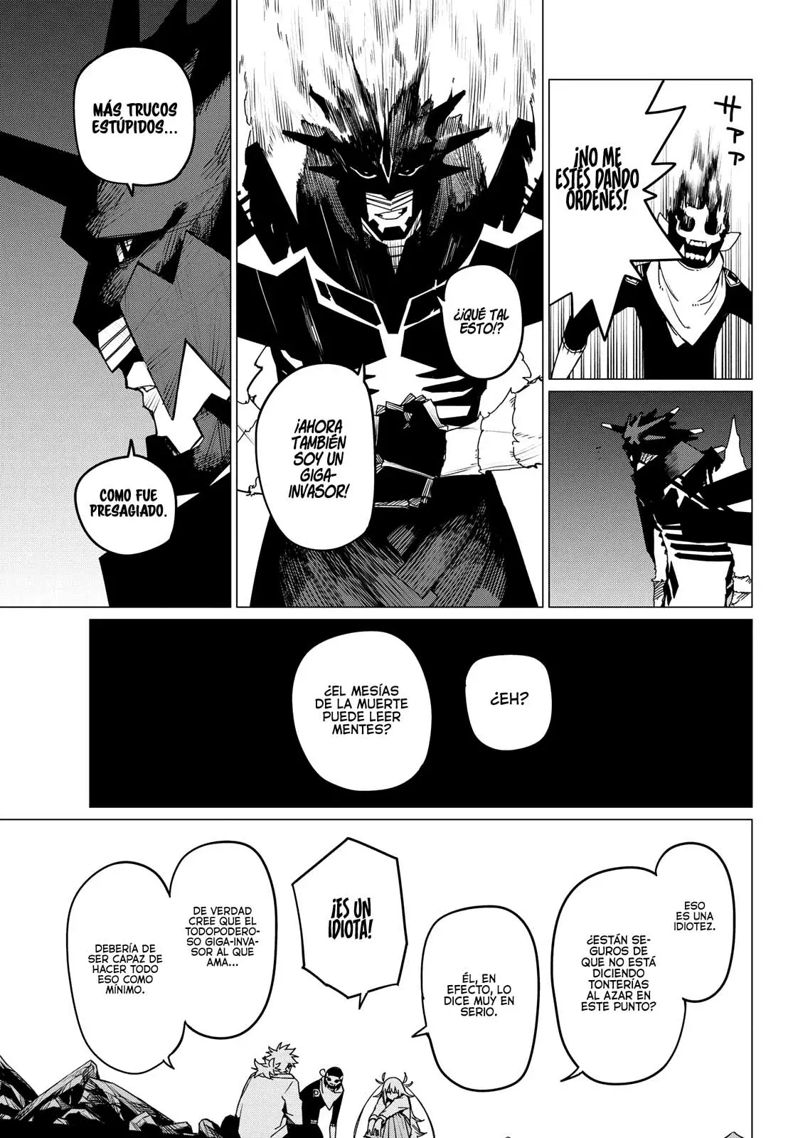 Sentai Daishikkaku capítulo 120, página 8