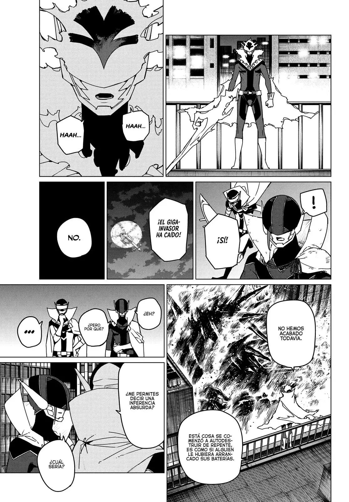 Sentai Daishikkaku capítulo 124, página 14