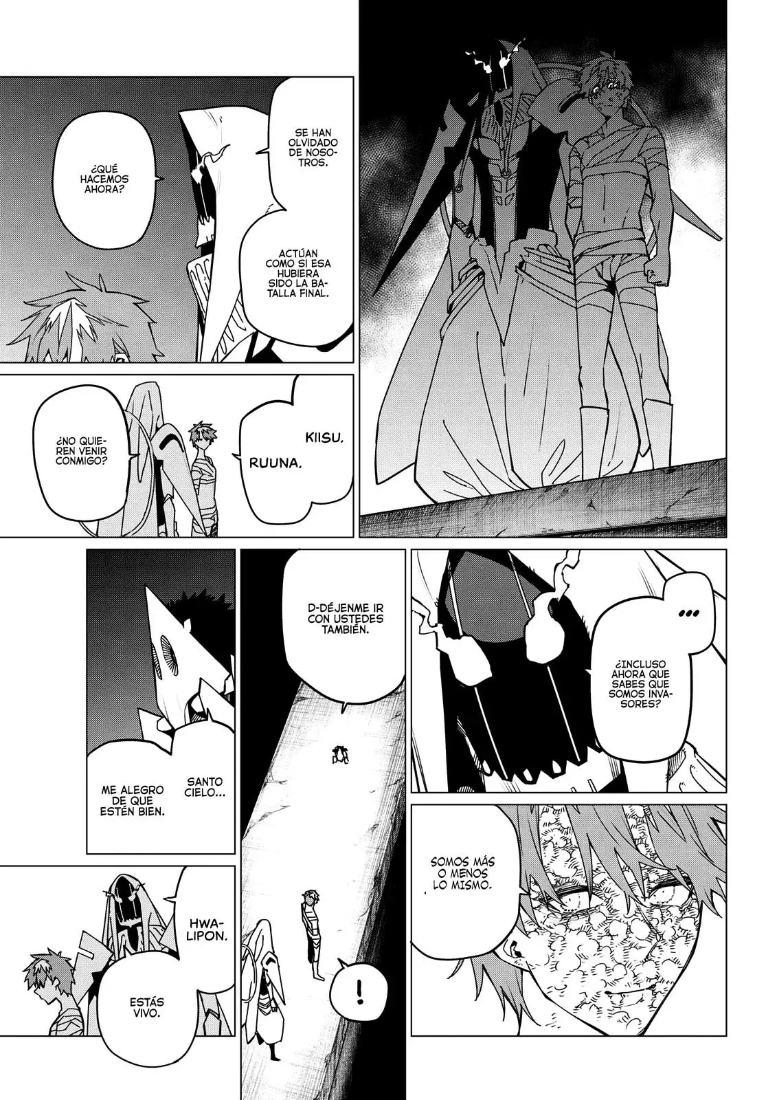 Sentai Daishikkaku capítulo 125, página 6