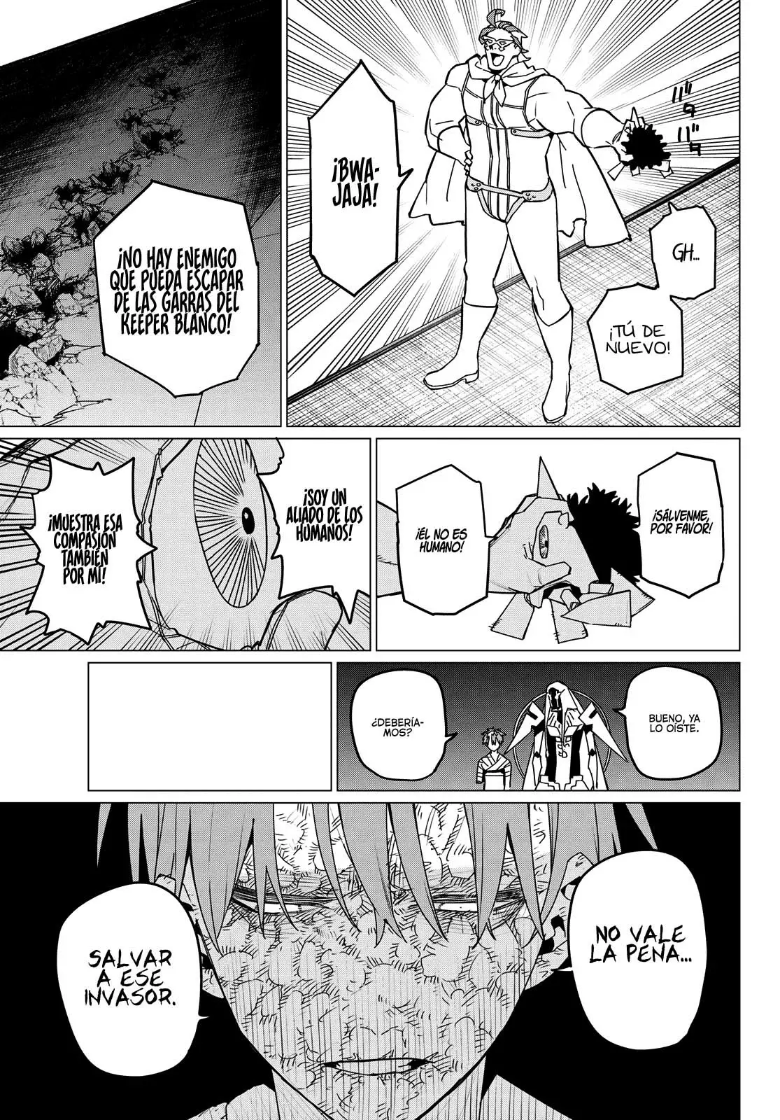 Sentai Daishikkaku capítulo 125, página 8
