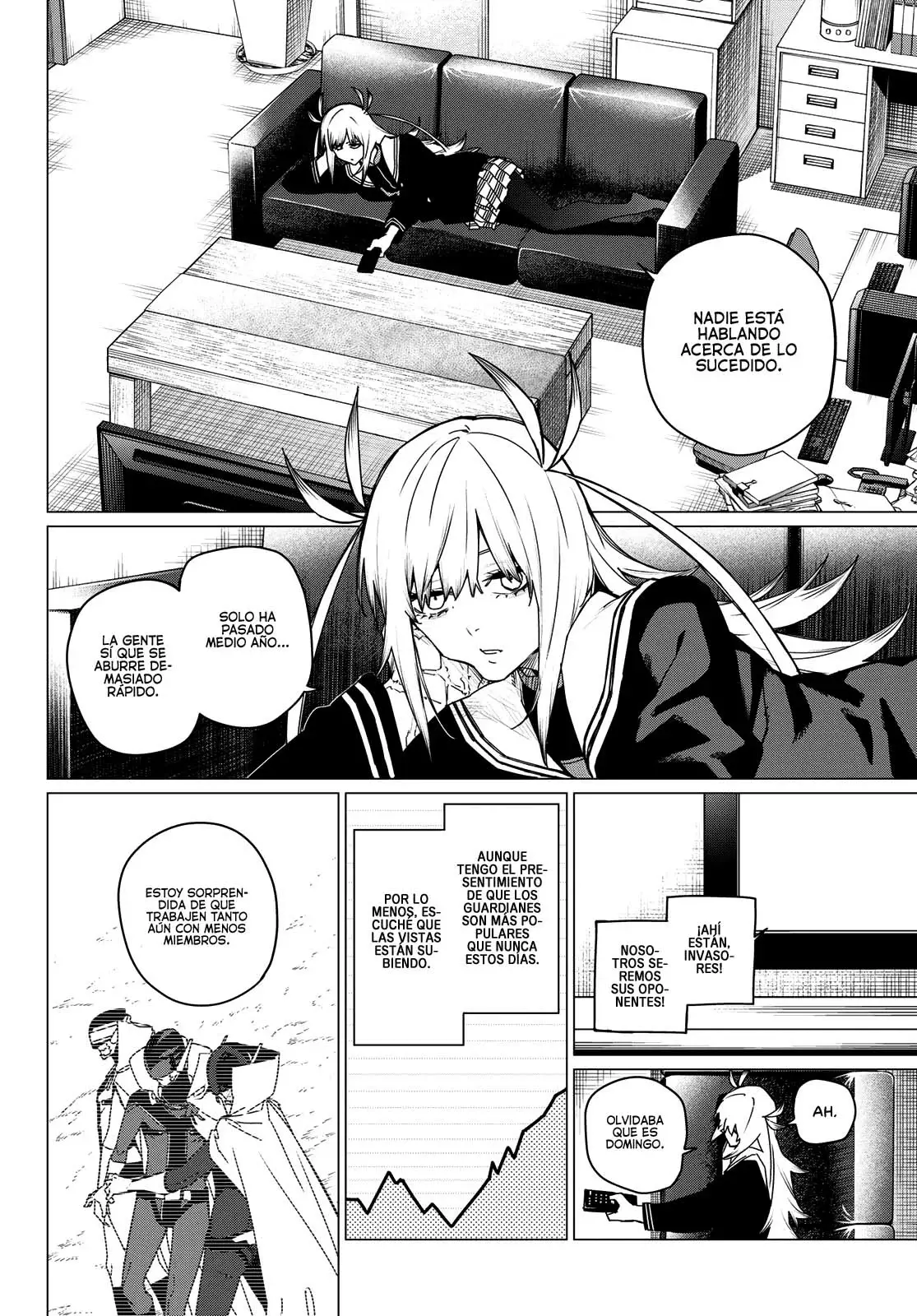 Sentai Daishikkaku capítulo 126, página 3
