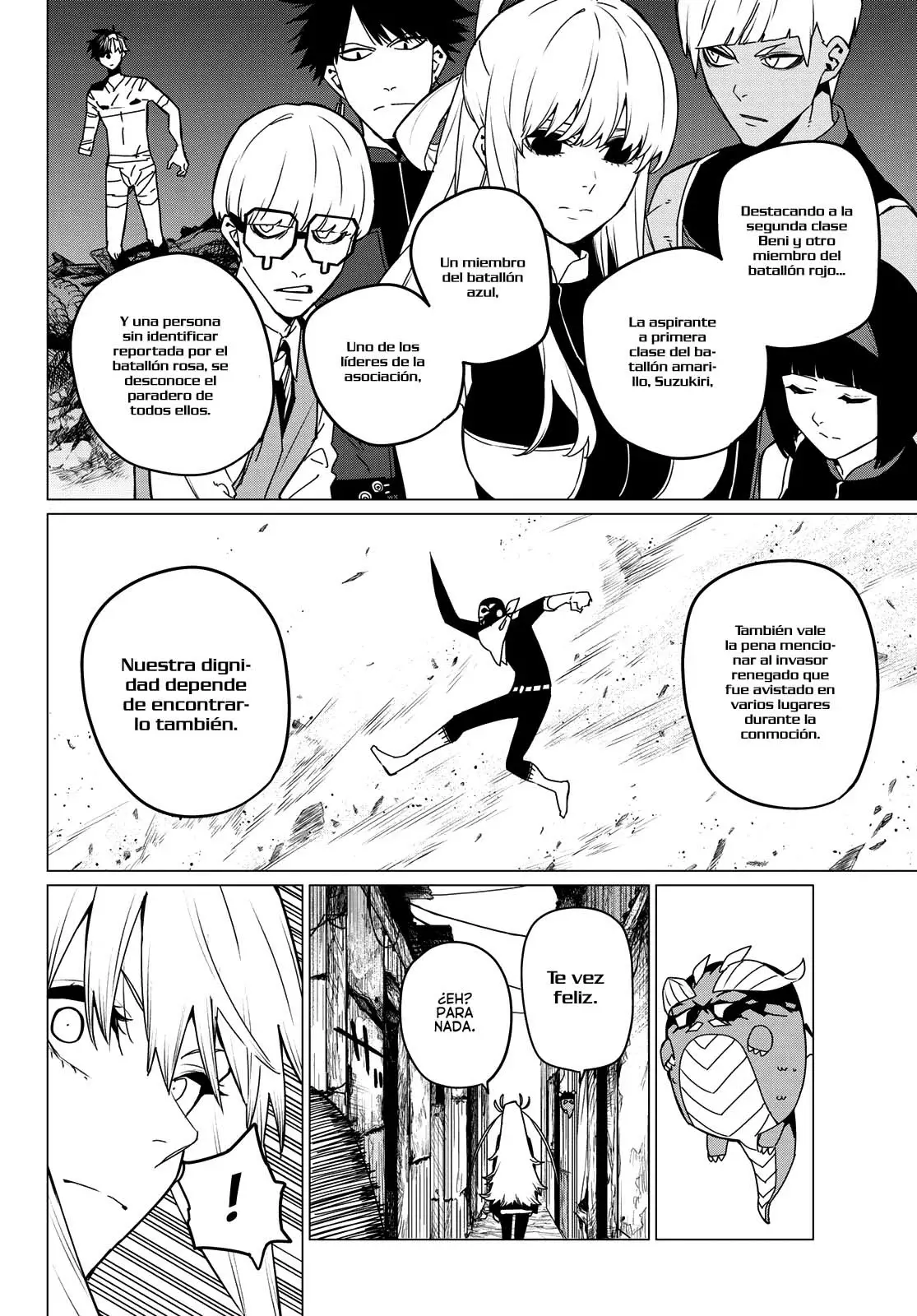 Sentai Daishikkaku capítulo 126, página 11
