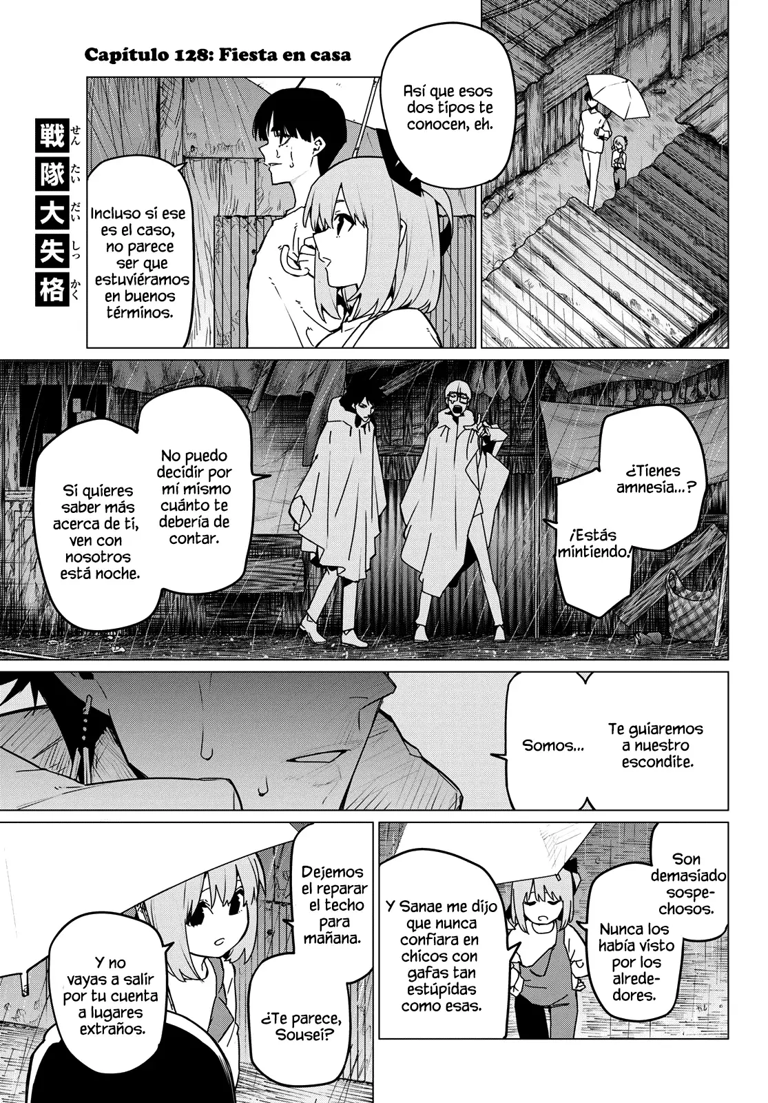 Sentai Daishikkaku capítulo 128, página 2