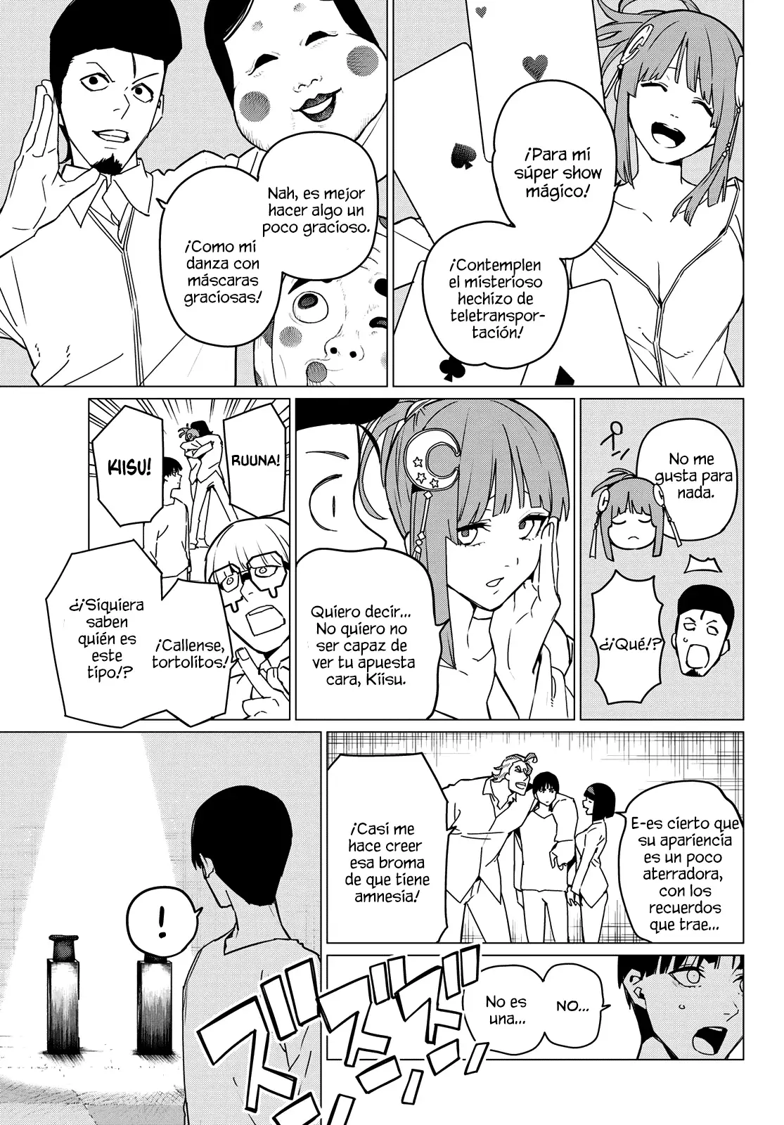 Sentai Daishikkaku capítulo 128, página 12
