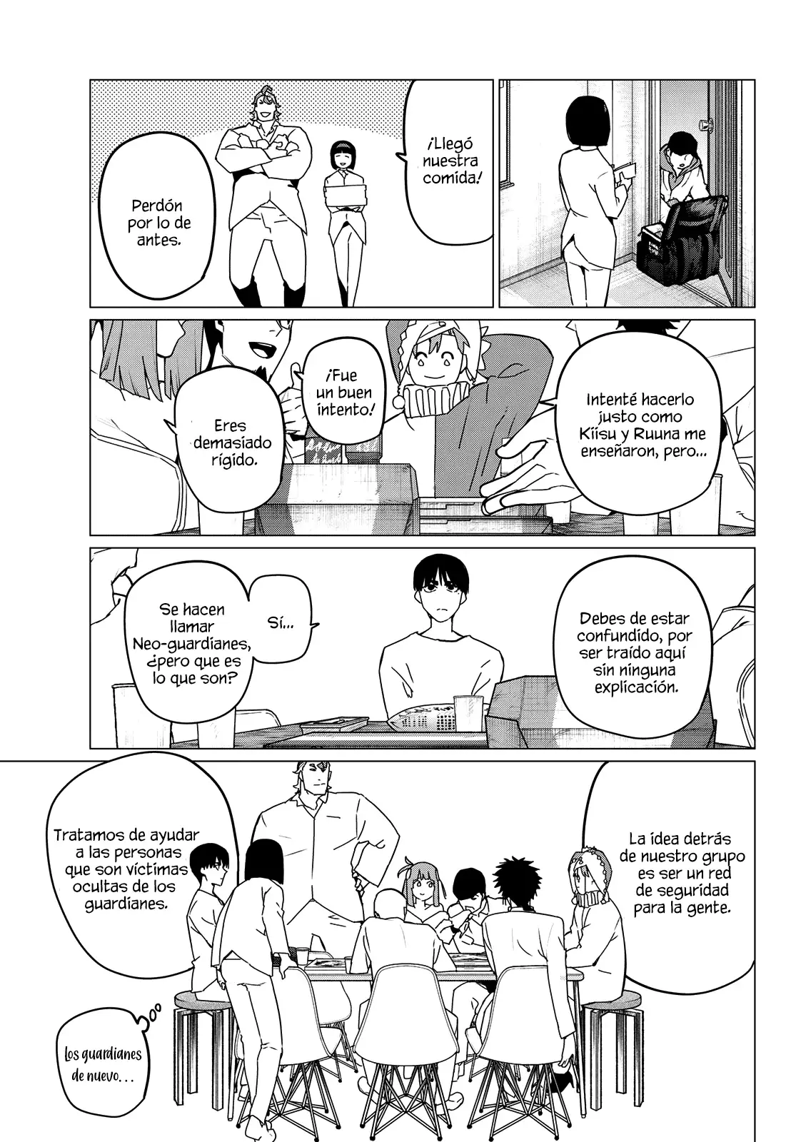 Sentai Daishikkaku capítulo 128, página 14