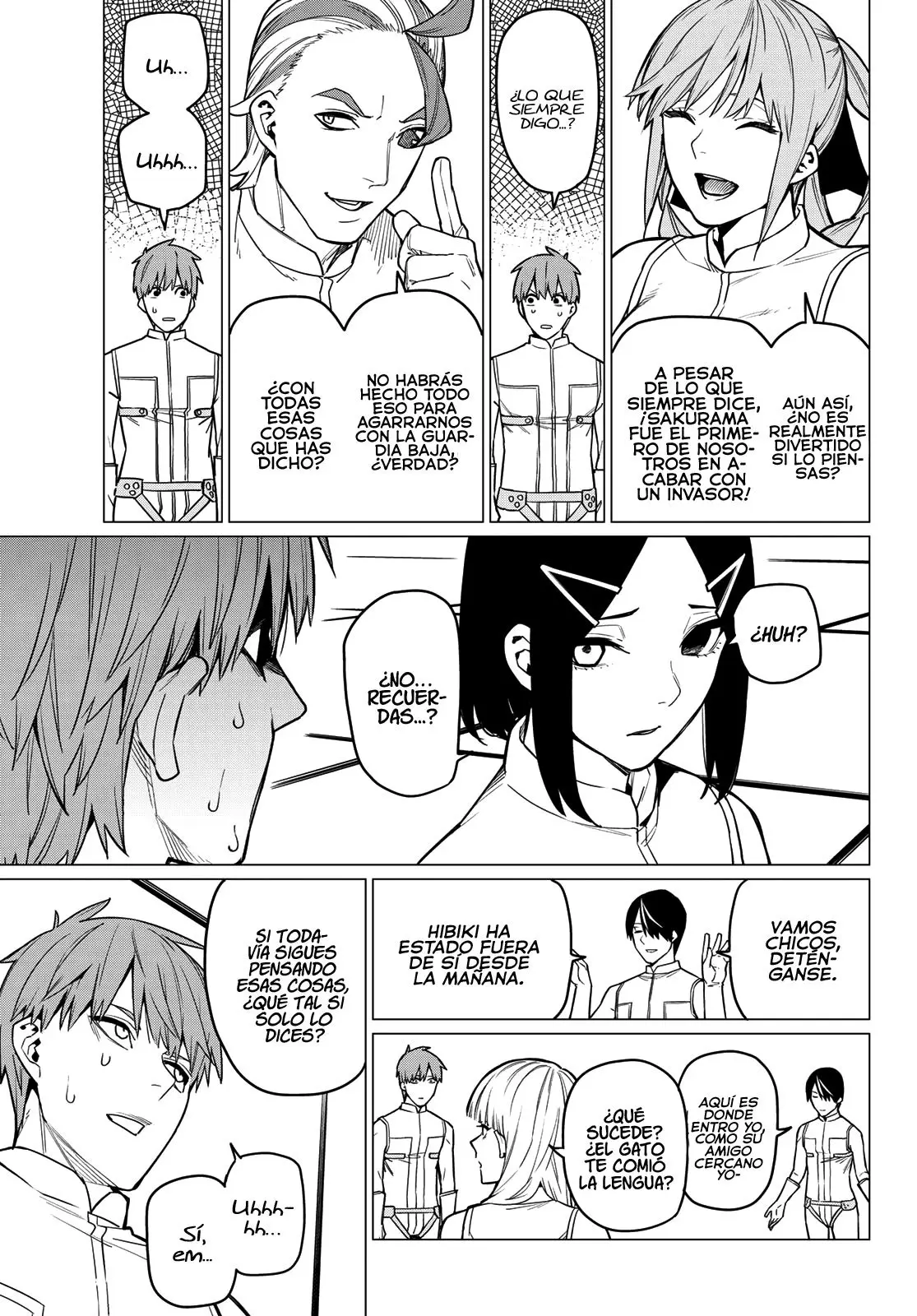 Sentai Daishikkaku capítulo 13, página 12