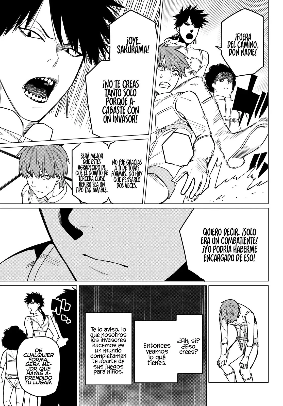 Sentai Daishikkaku capítulo 13, página 14