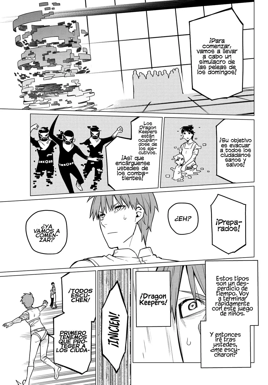 Sentai Daishikkaku capítulo 13, página 16