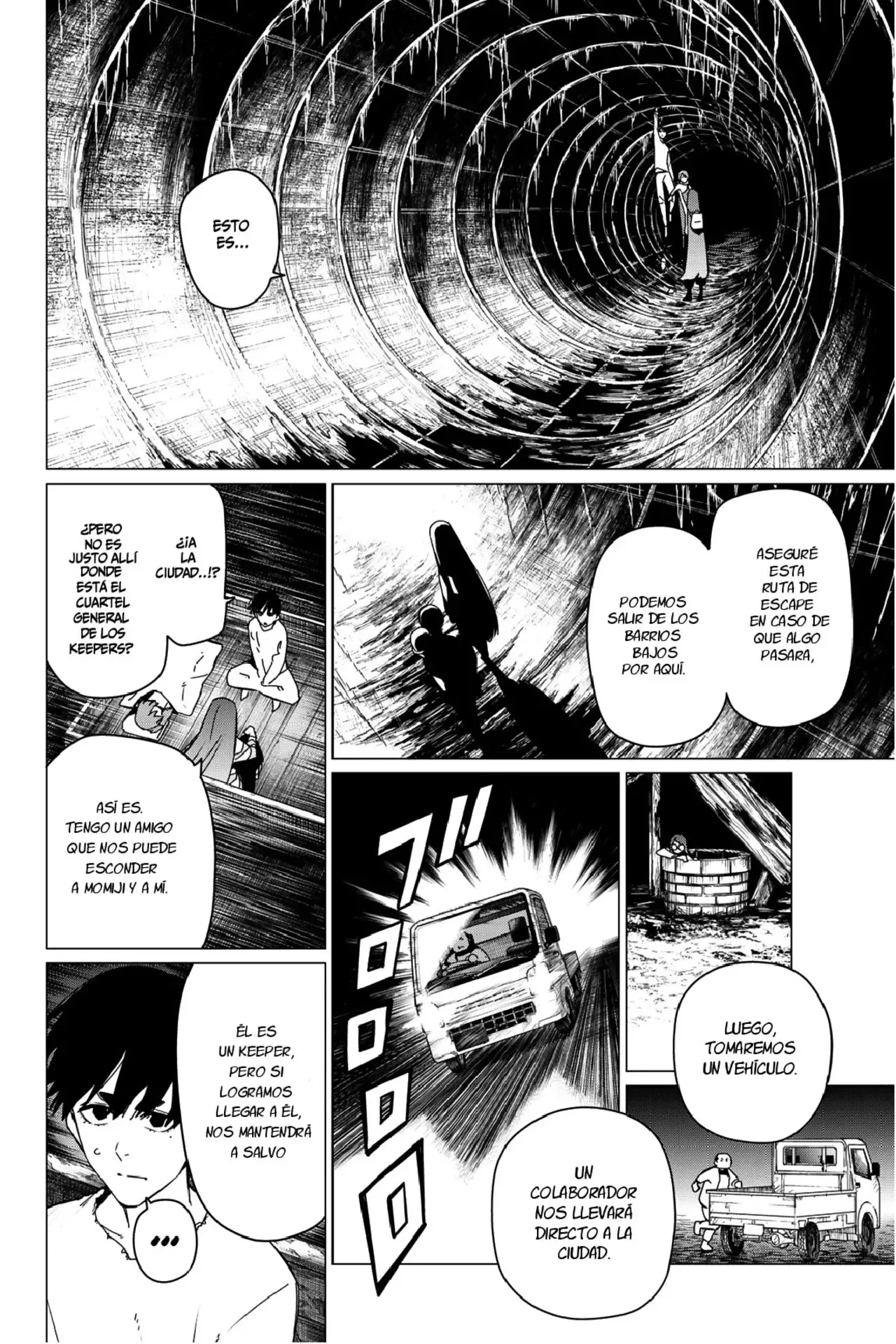 Sentai Daishikkaku capítulo 130, página 8