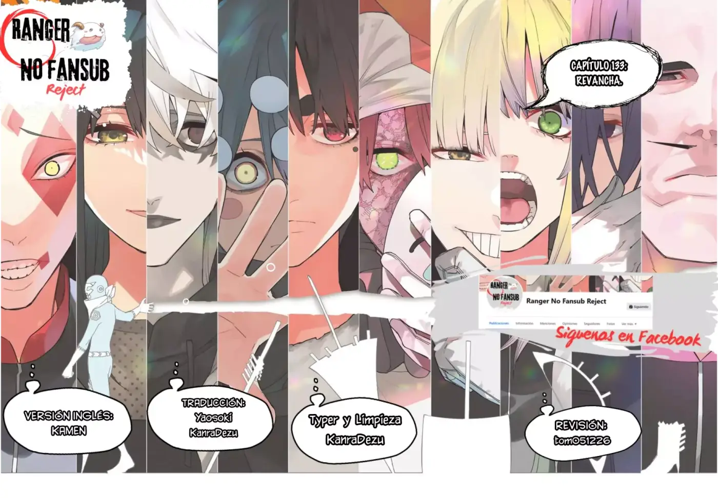 Sentai Daishikkaku capítulo 133, página 1