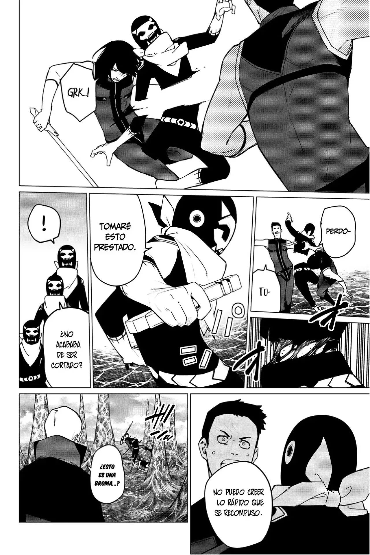 Sentai Daishikkaku capítulo 134, página 8
