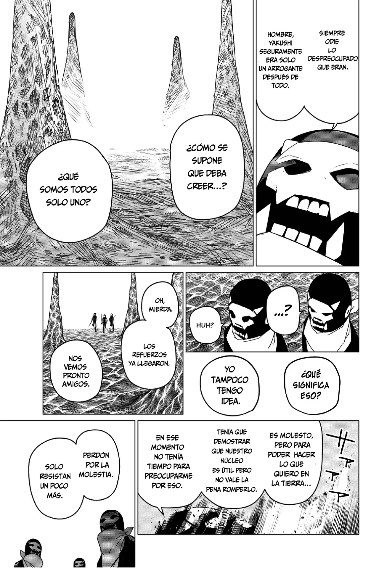 Sentai Daishikkaku capítulo 134, página 18