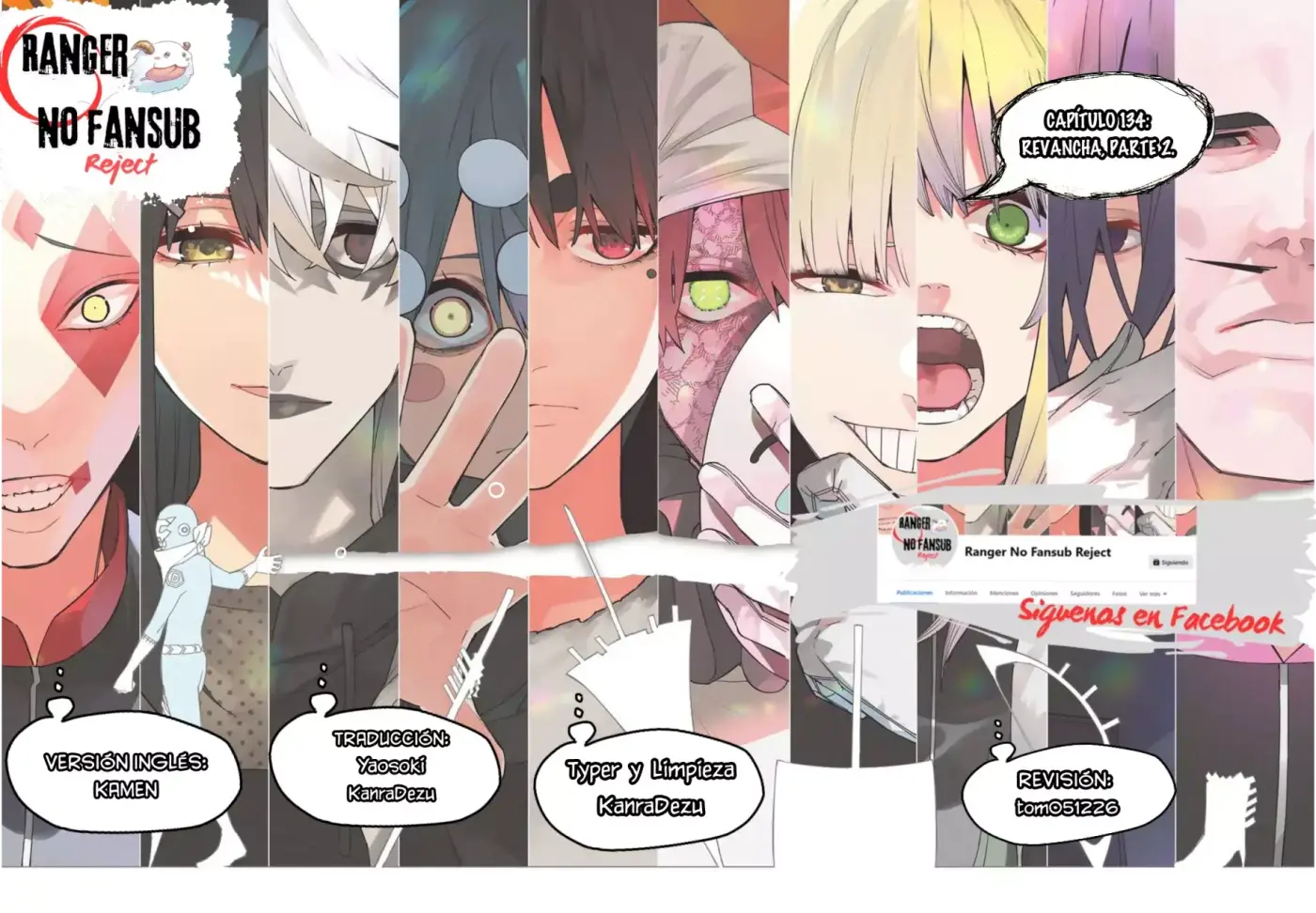 Sentai Daishikkaku capítulo 134, página 22