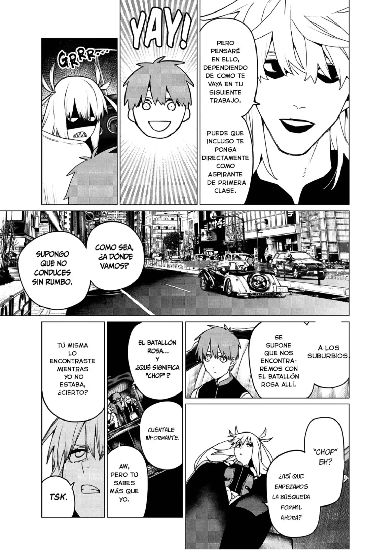Sentai Daishikkaku capítulo 135, página 5
